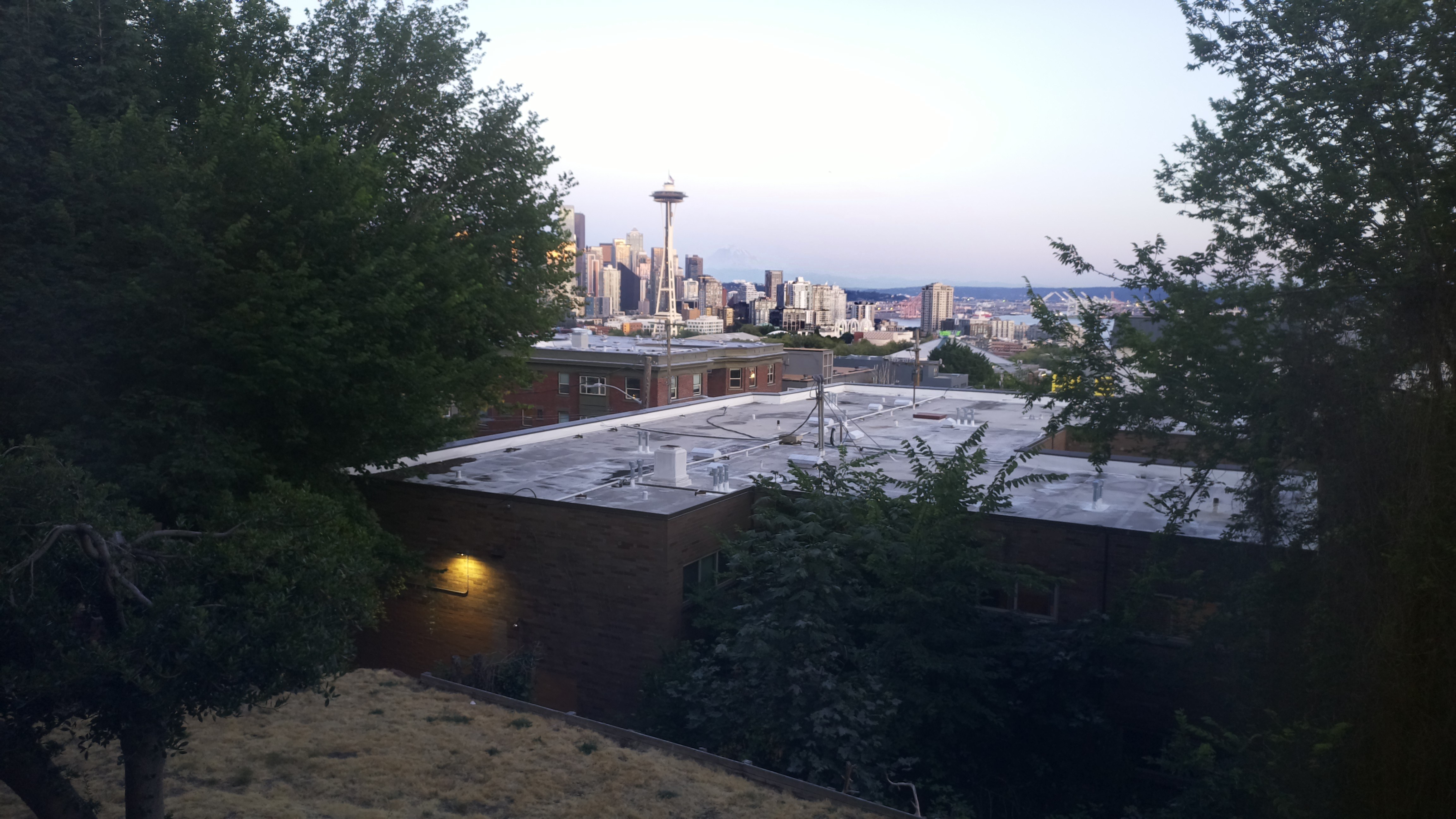 Mt. Rainier from Seattle — Wednesday, July 29