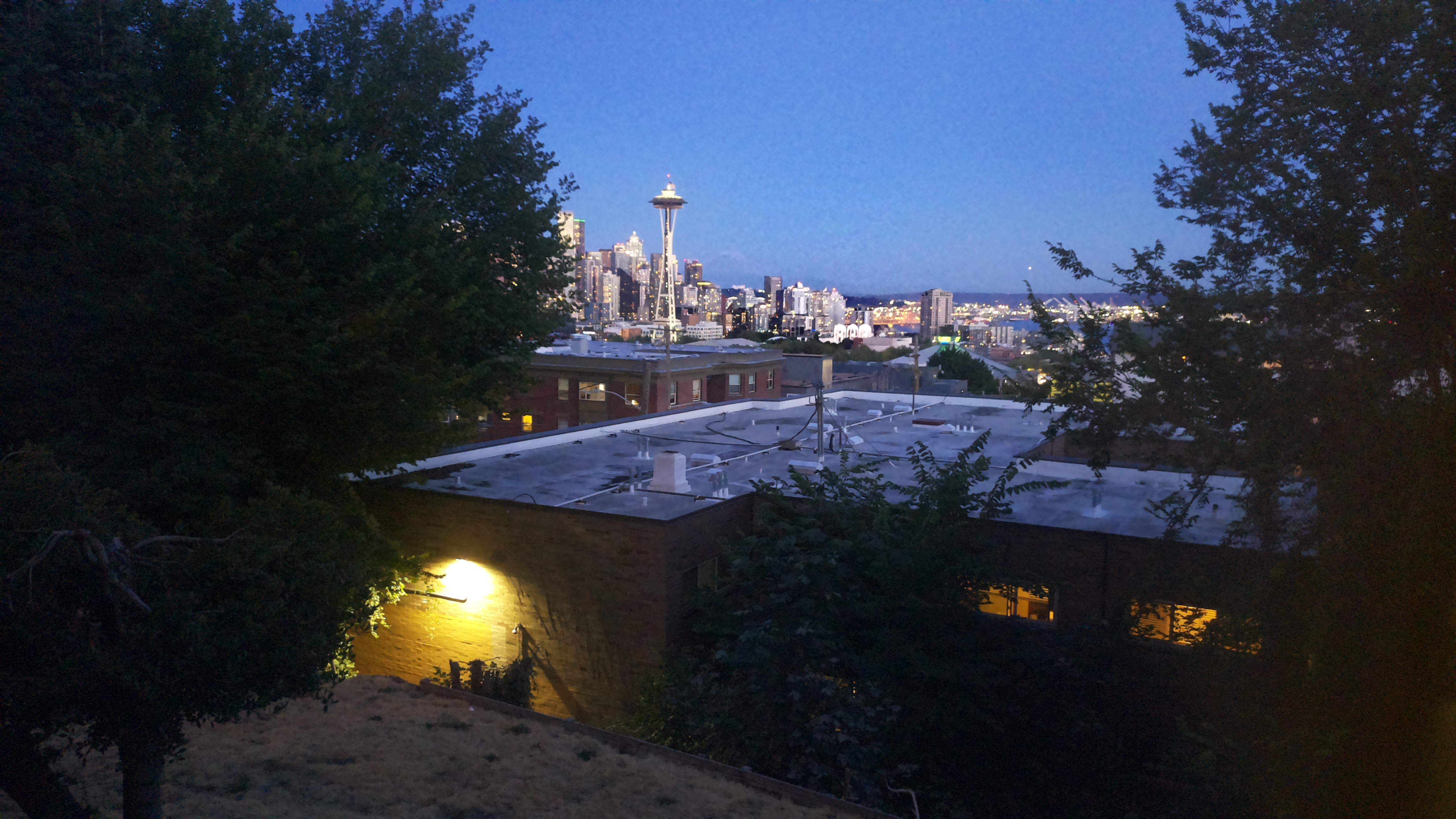 Mt. Rainier from Seattle — Wednesday, July 29