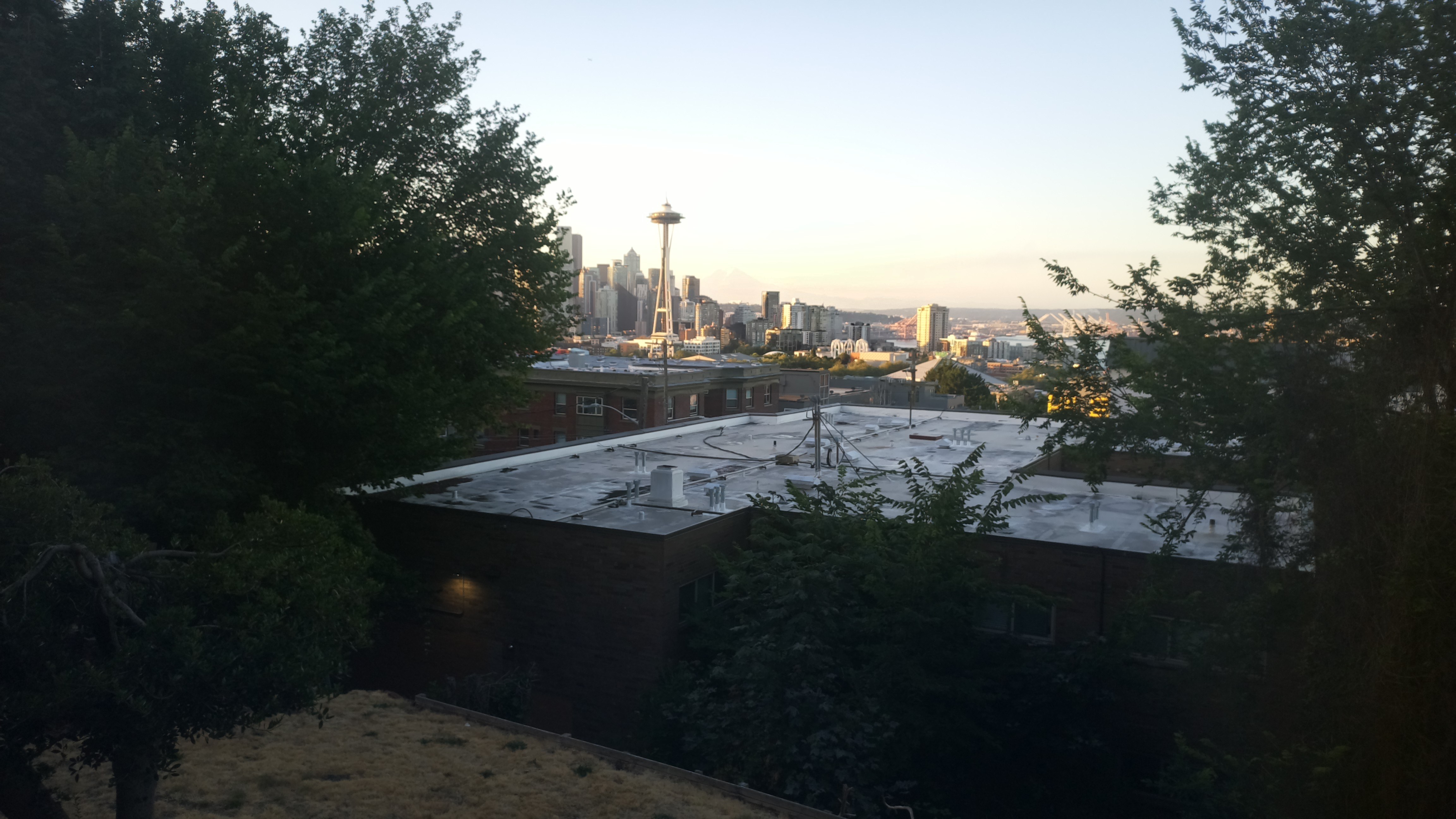 Mt. Rainier from Seattle — Thursday, July 30