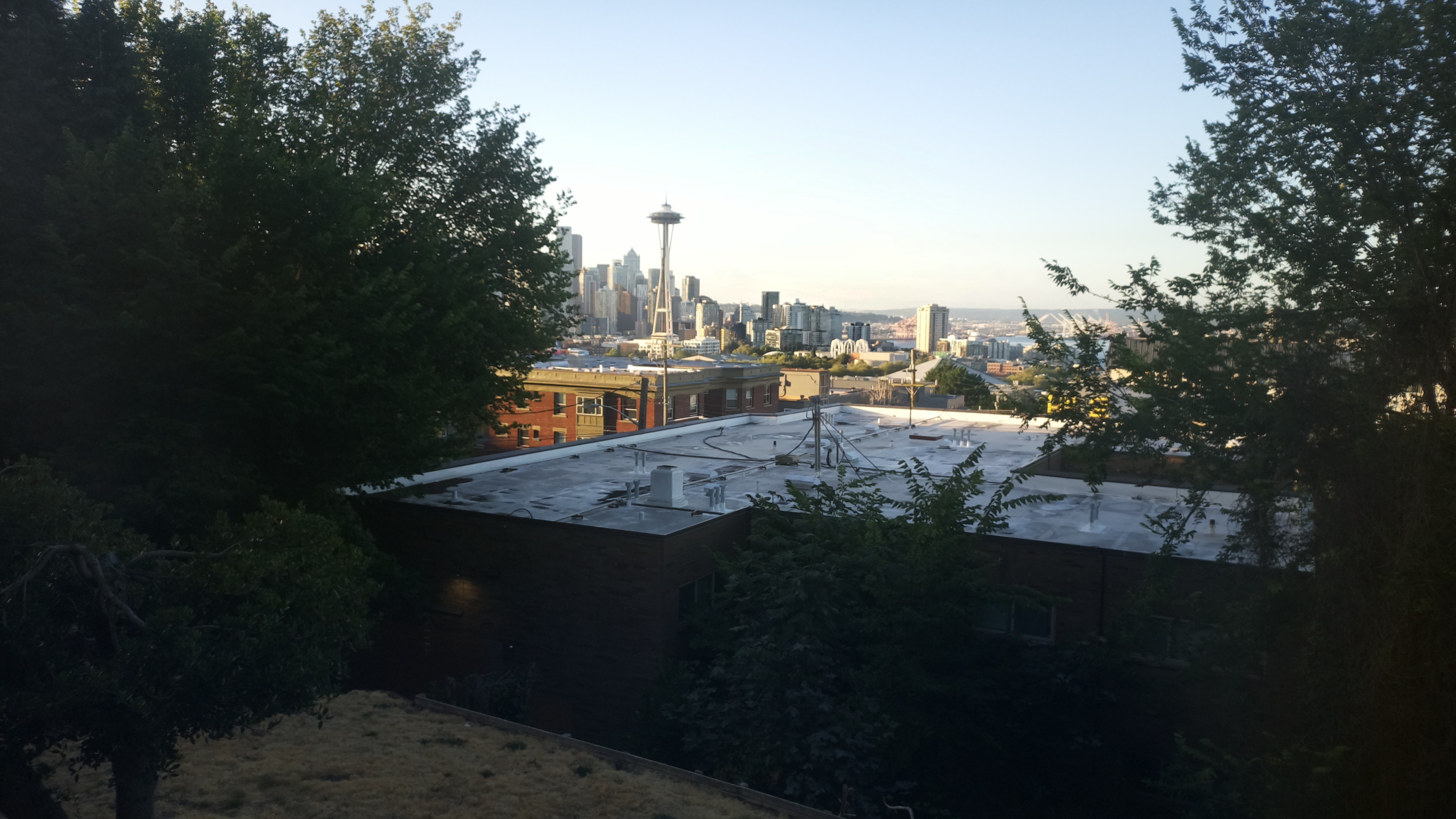 Mt. Rainier from Seattle — Thursday, July 30