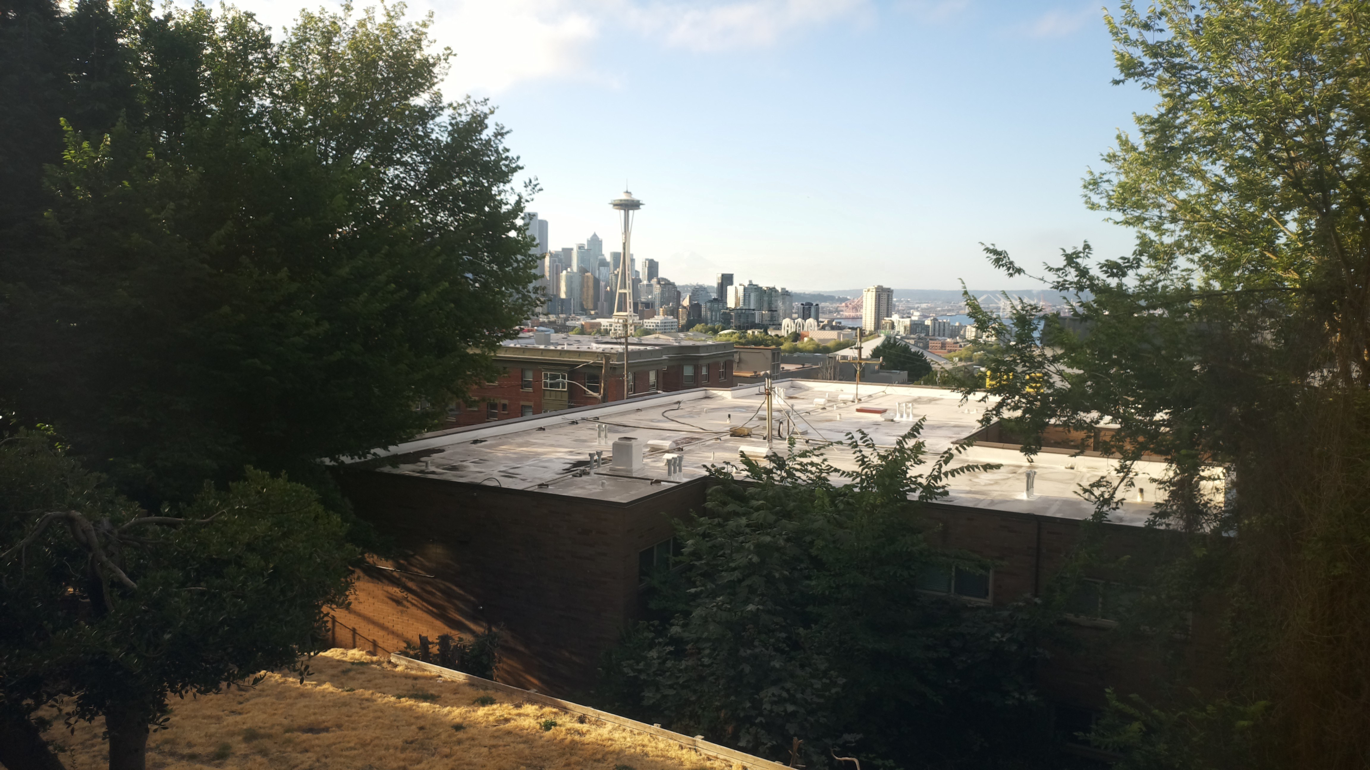 Mt. Rainier from Seattle — Thursday, July 30