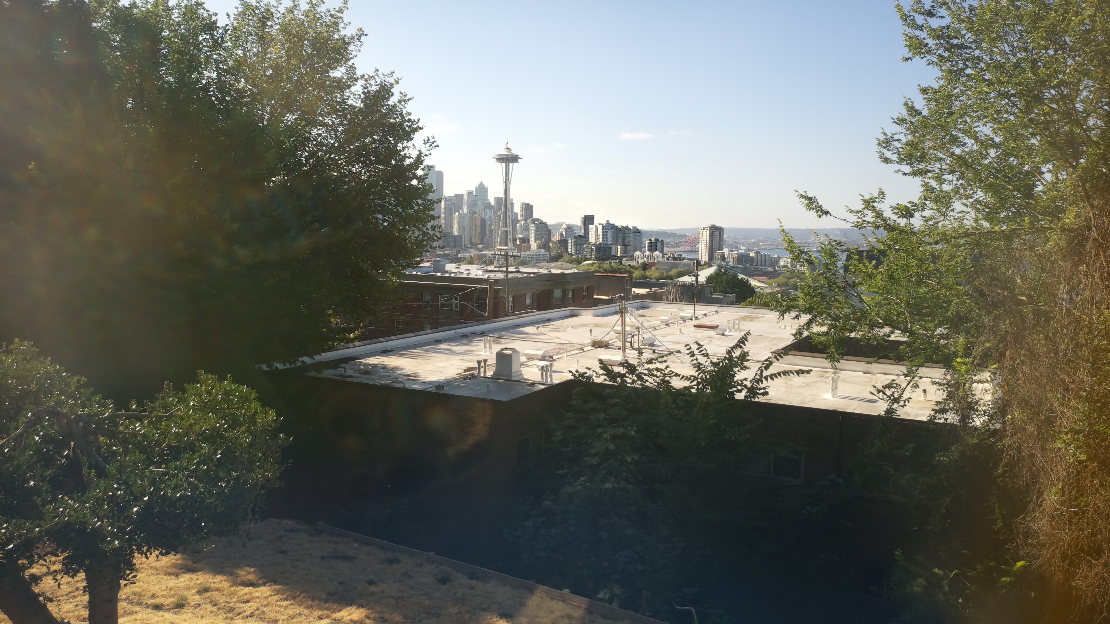 Mt. Rainier from Seattle — Thursday, July 30