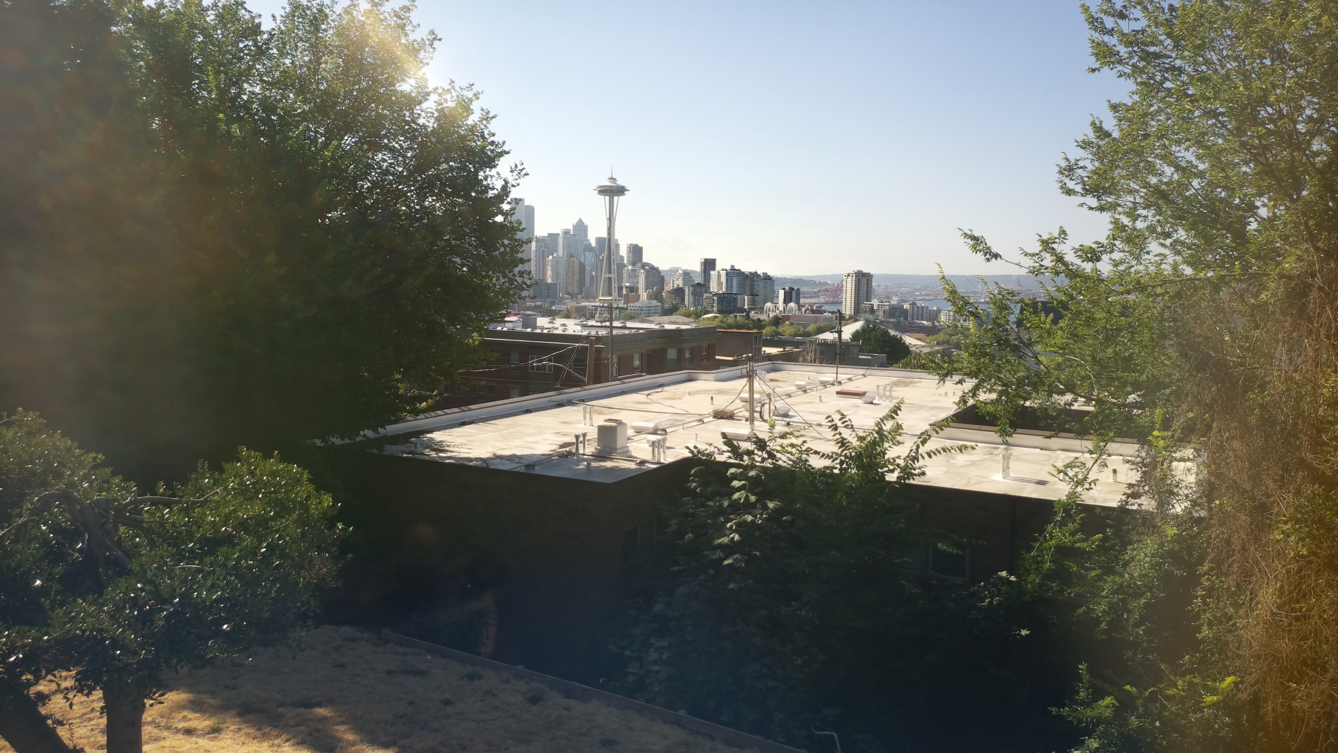 Mt. Rainier from Seattle — Thursday, July 30