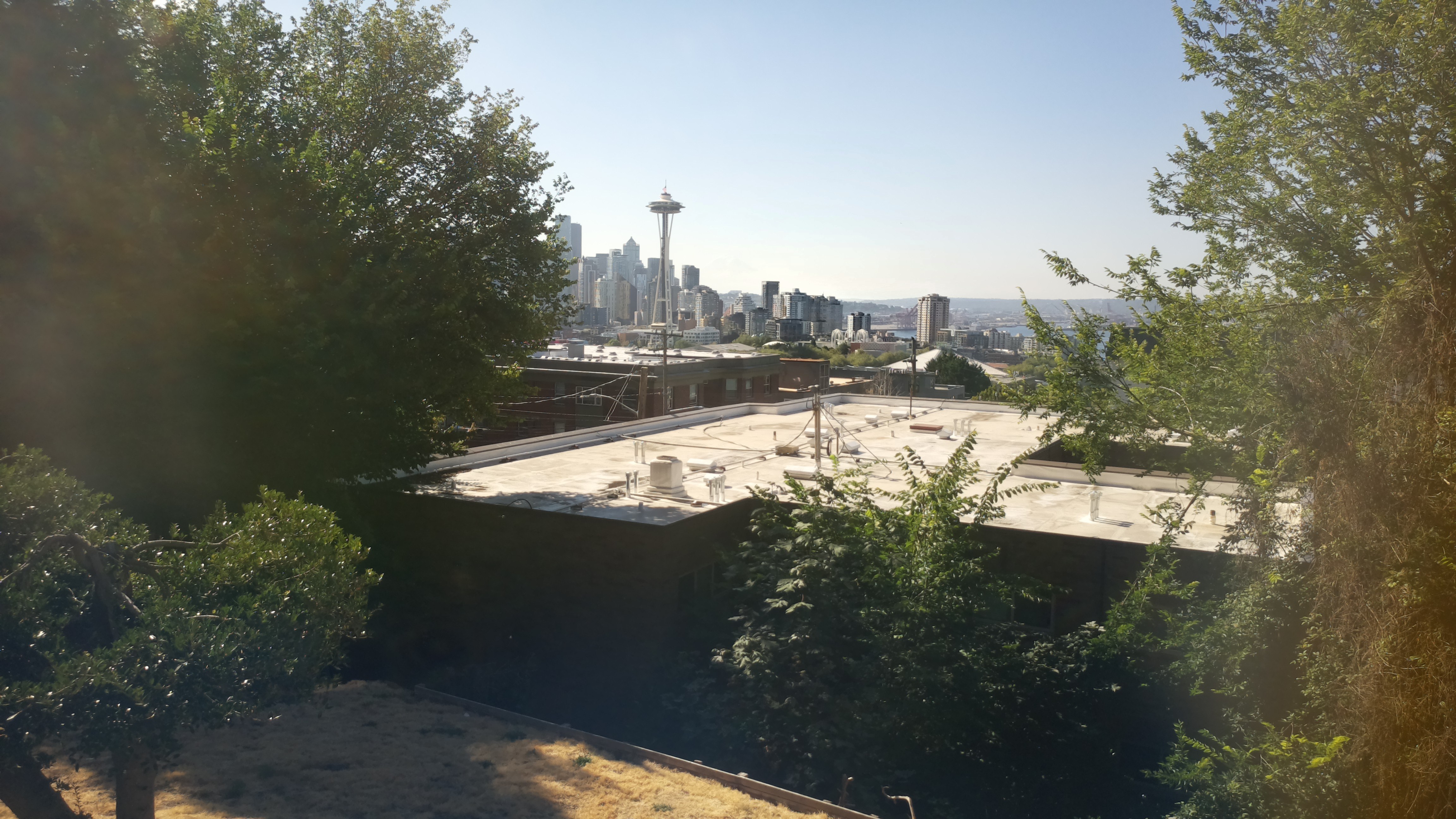 Mt. Rainier from Seattle — Thursday, July 30