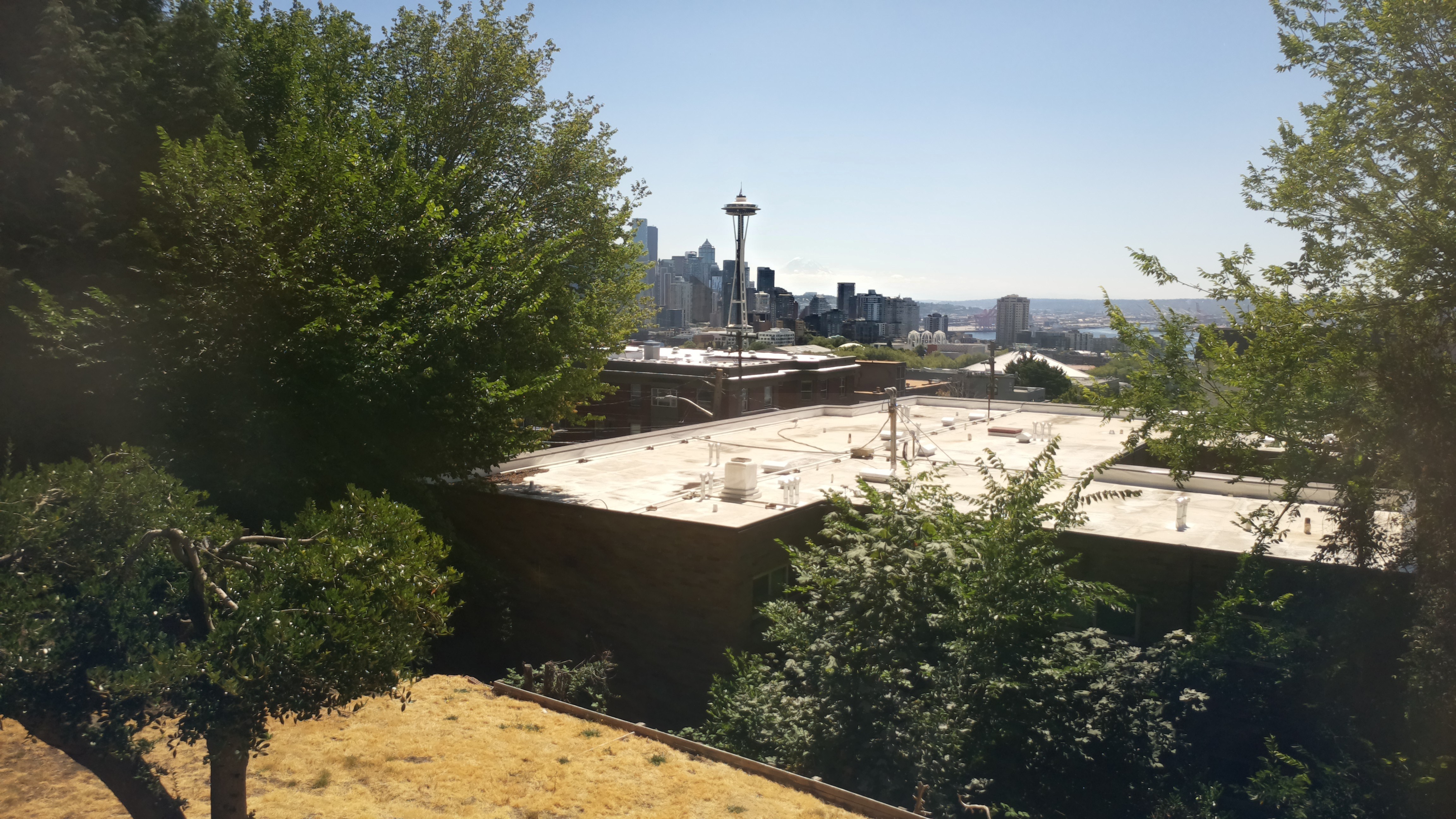 Mt. Rainier from Seattle — Thursday, July 30
