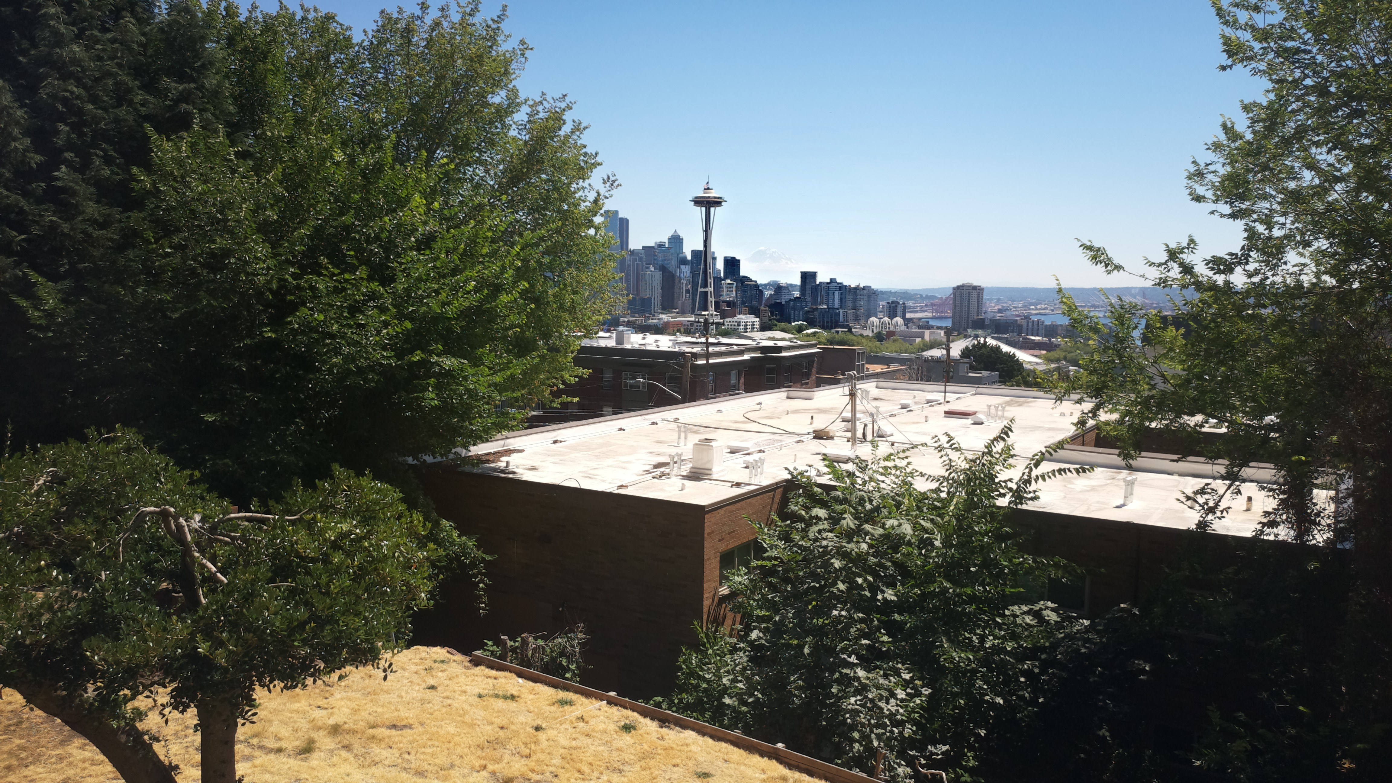 Mt. Rainier from Seattle — Thursday, July 30
