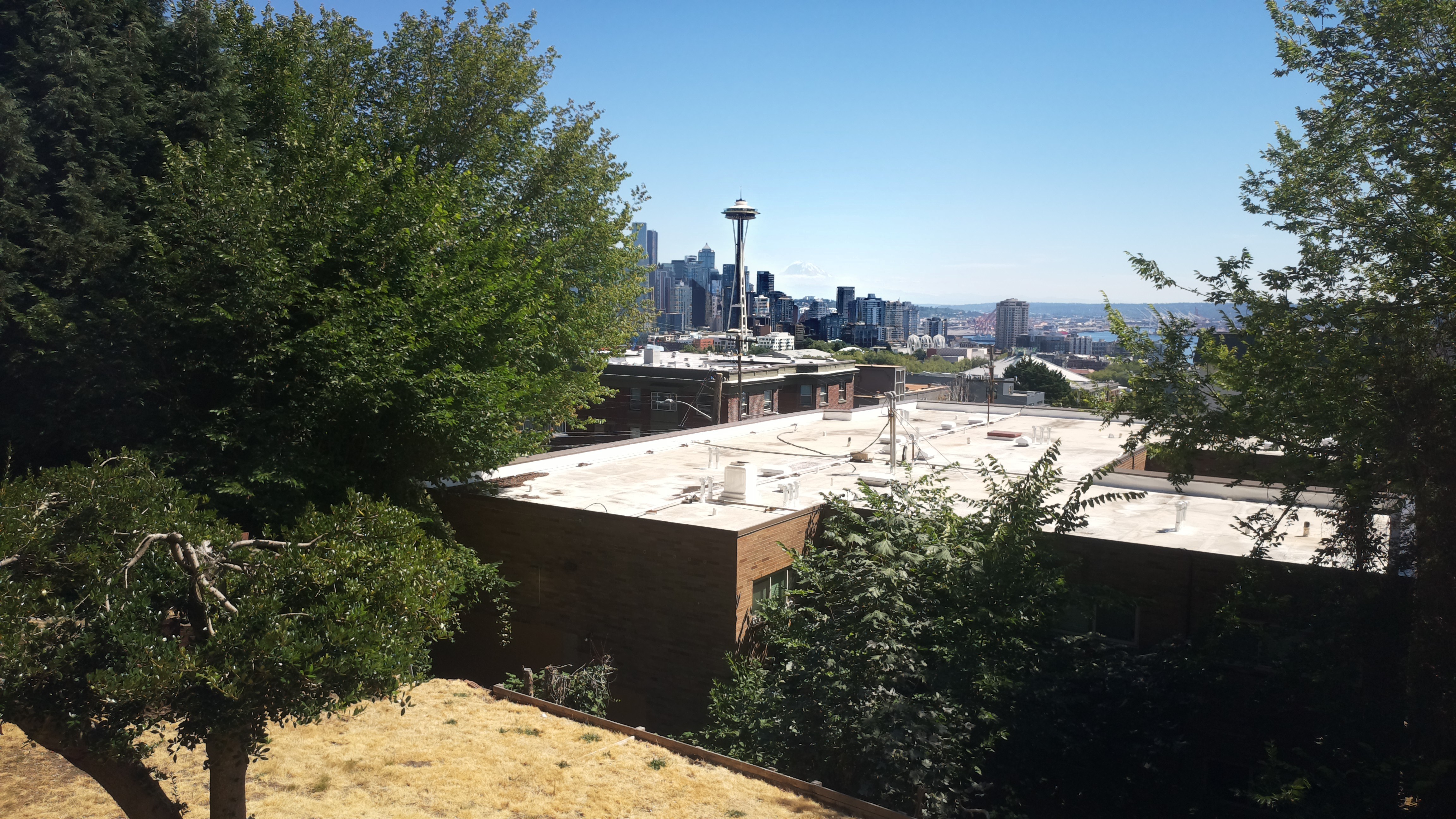 Mt. Rainier from Seattle — Thursday, July 30