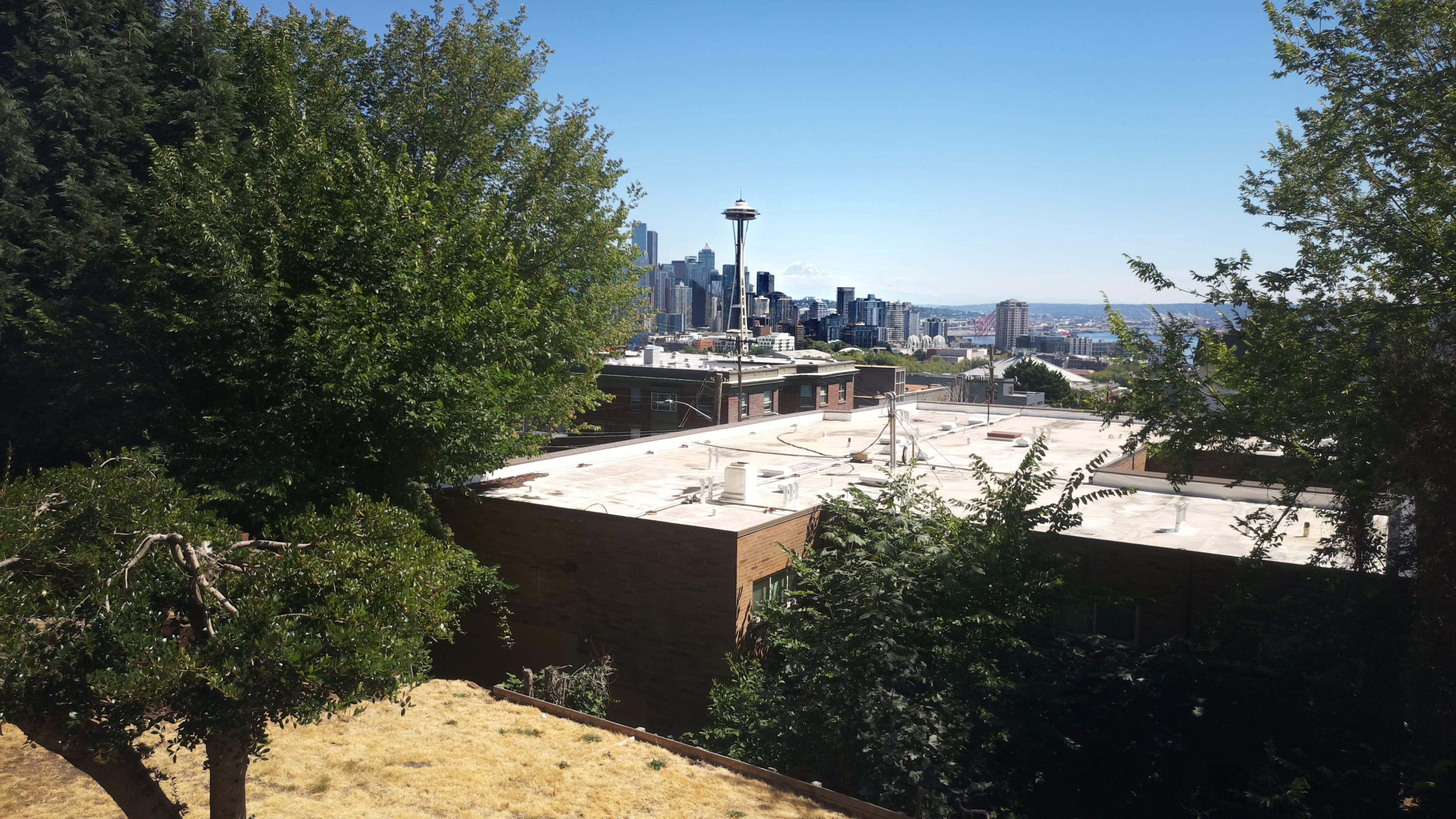 Mt. Rainier from Seattle — Thursday, July 30