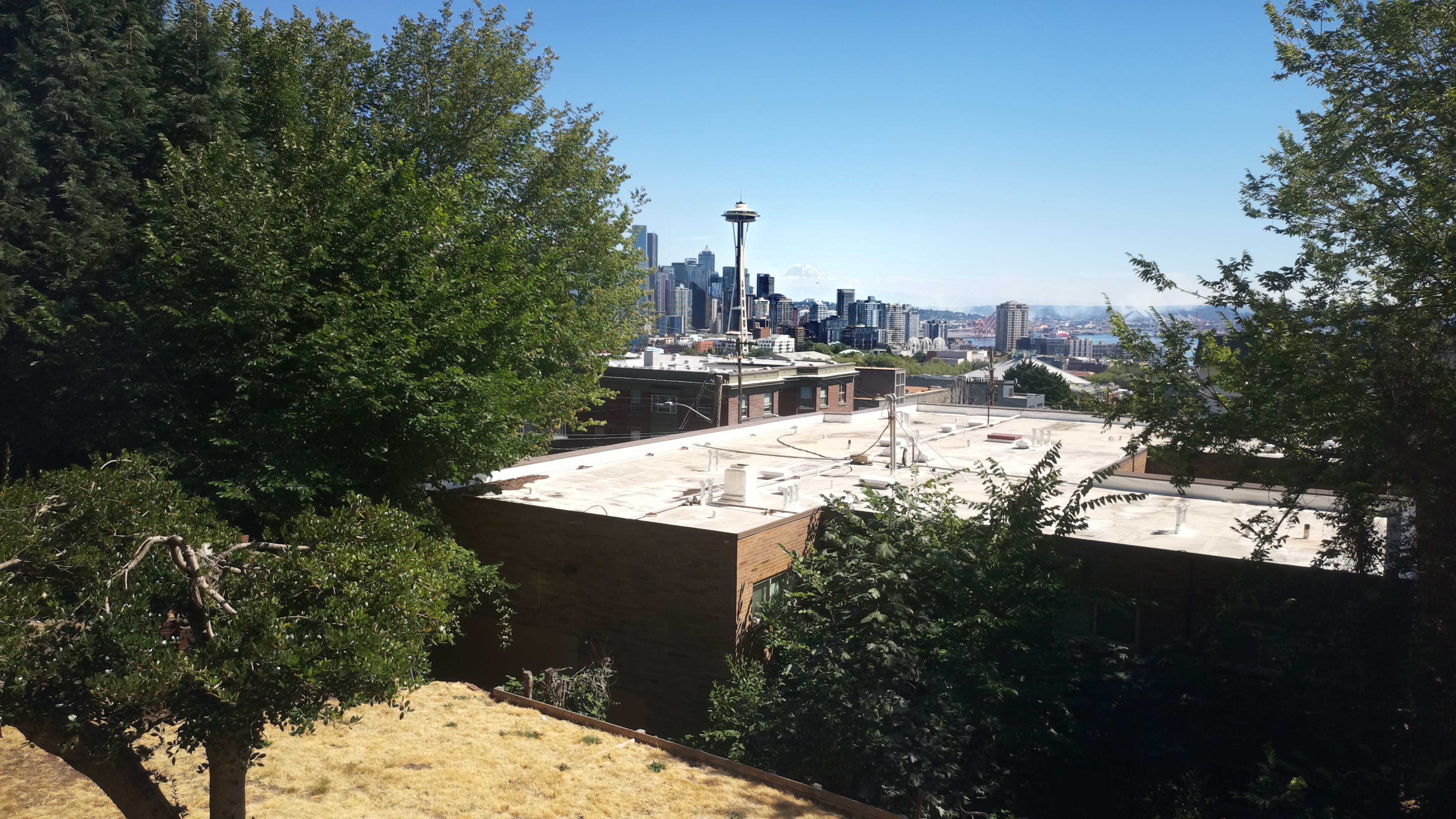 Mt. Rainier from Seattle — Thursday, July 30