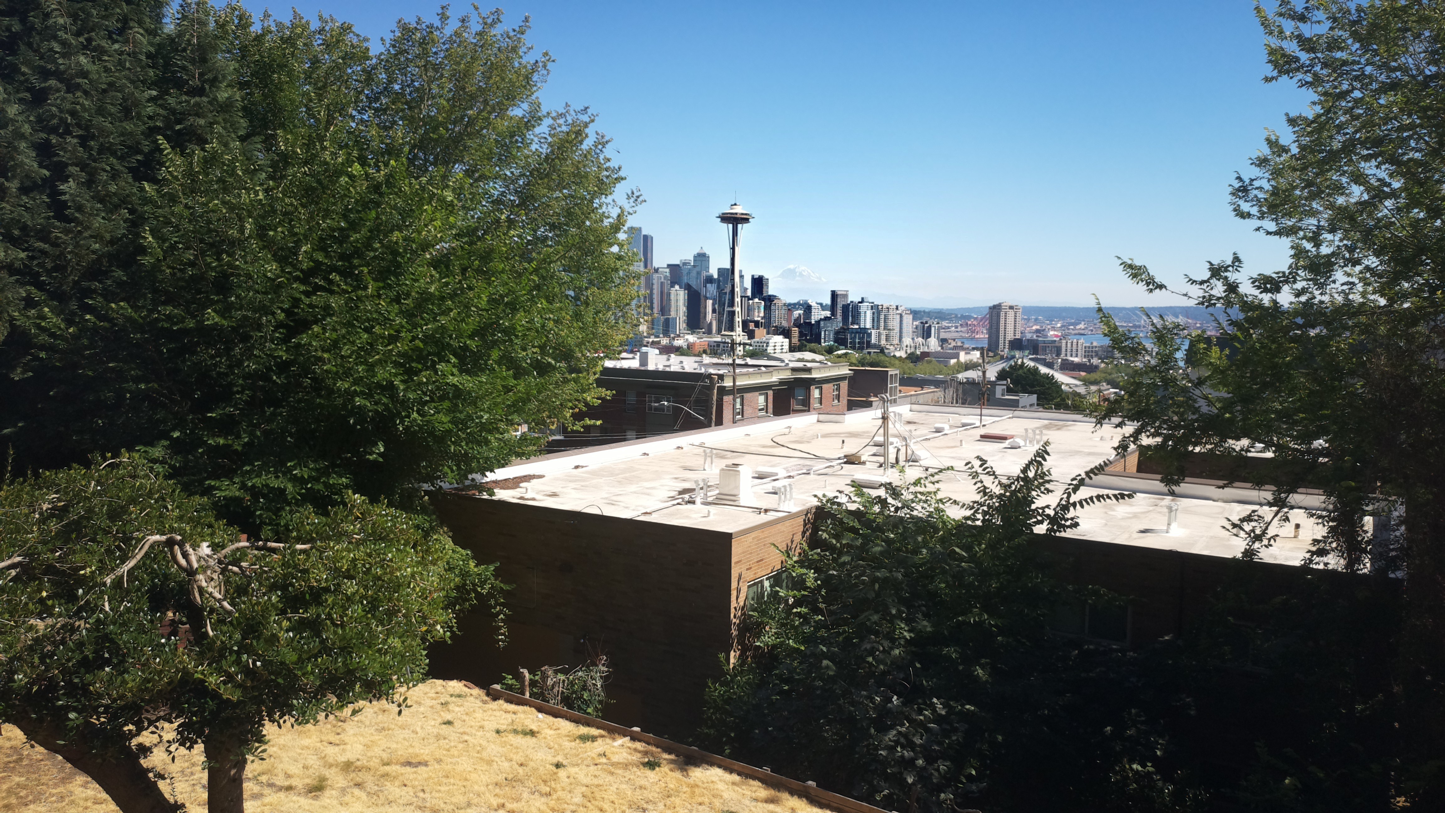 Mt. Rainier from Seattle — Thursday, July 30