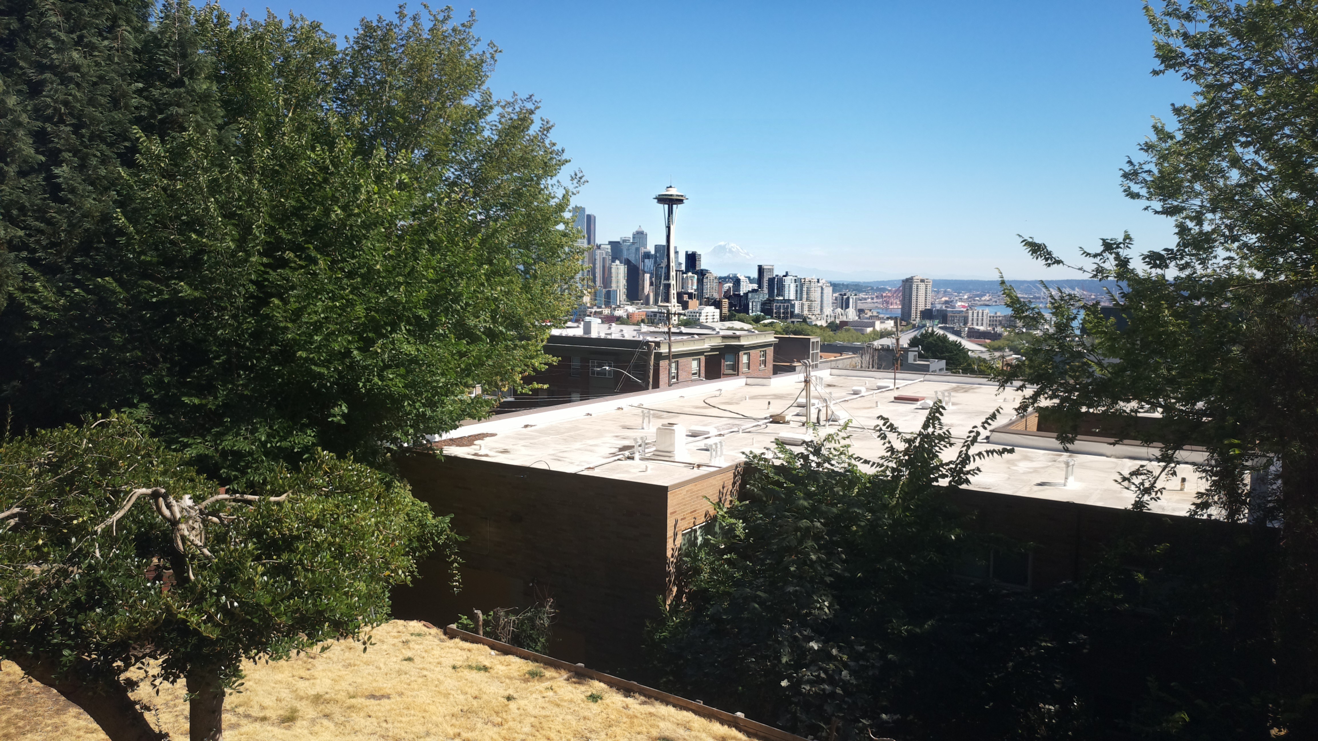 Mt. Rainier from Seattle — Thursday, July 30