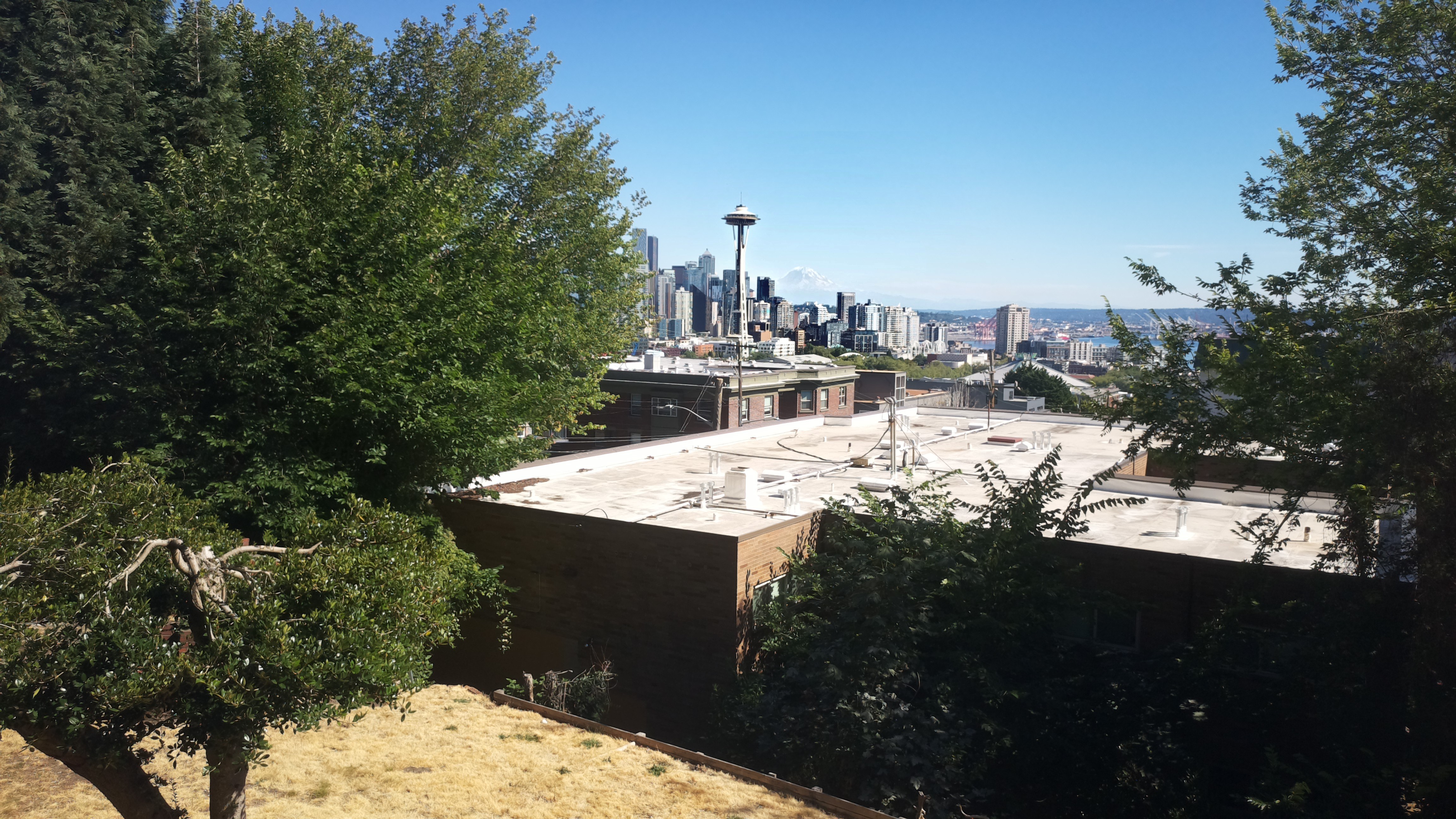 Mt. Rainier from Seattle — Thursday, July 30