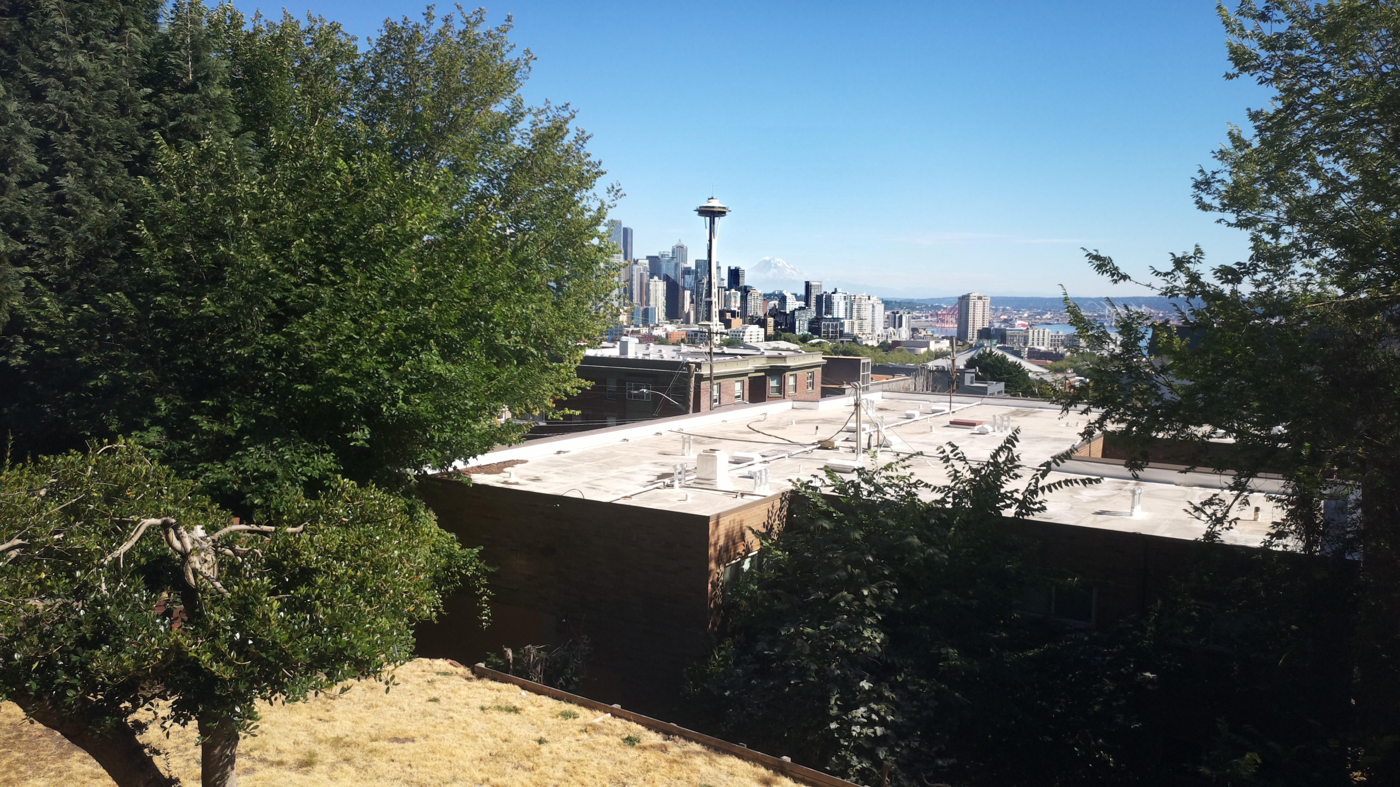 Mt. Rainier from Seattle — Thursday, July 30
