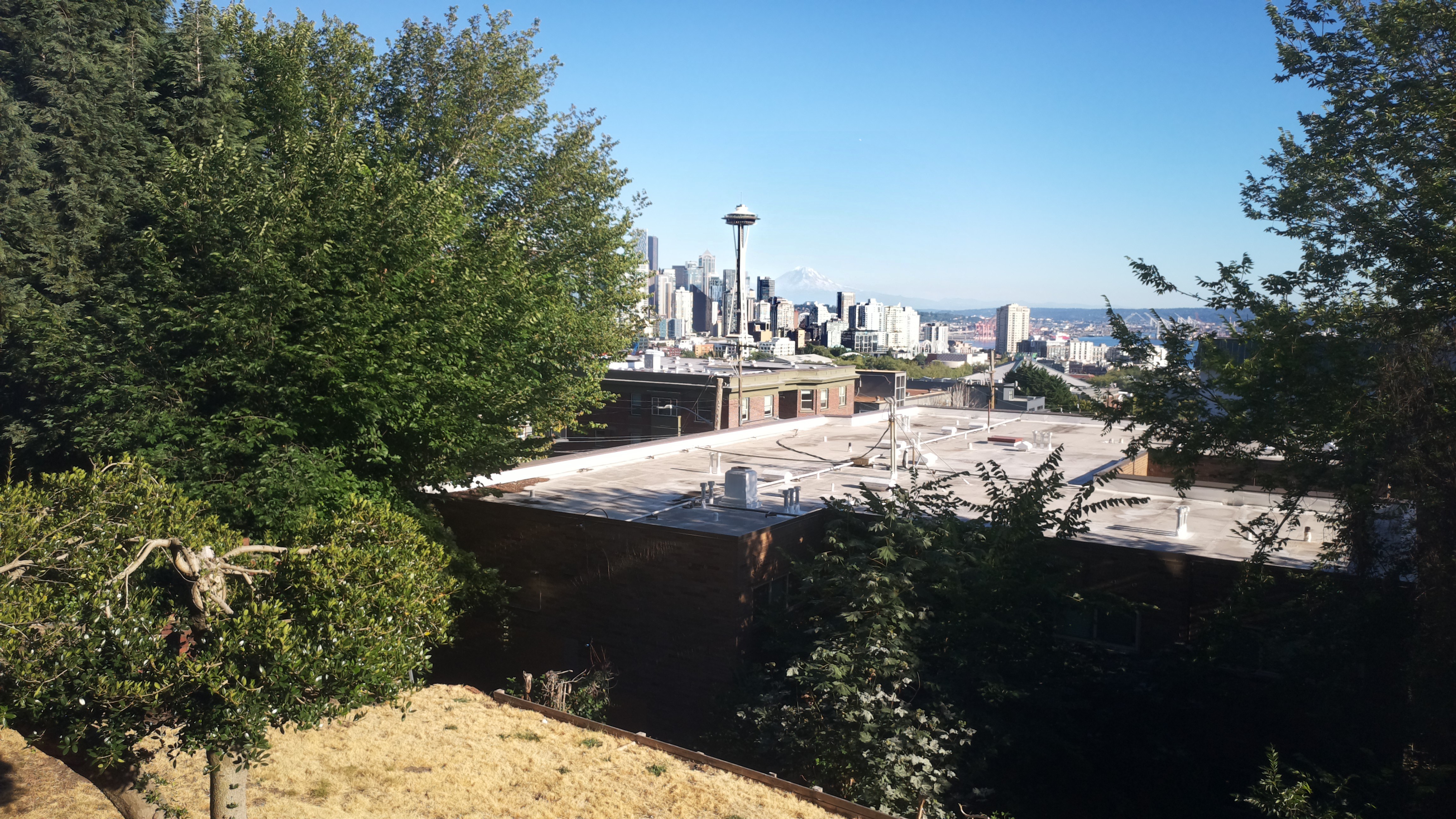 Mt. Rainier from Seattle — Thursday, July 30
