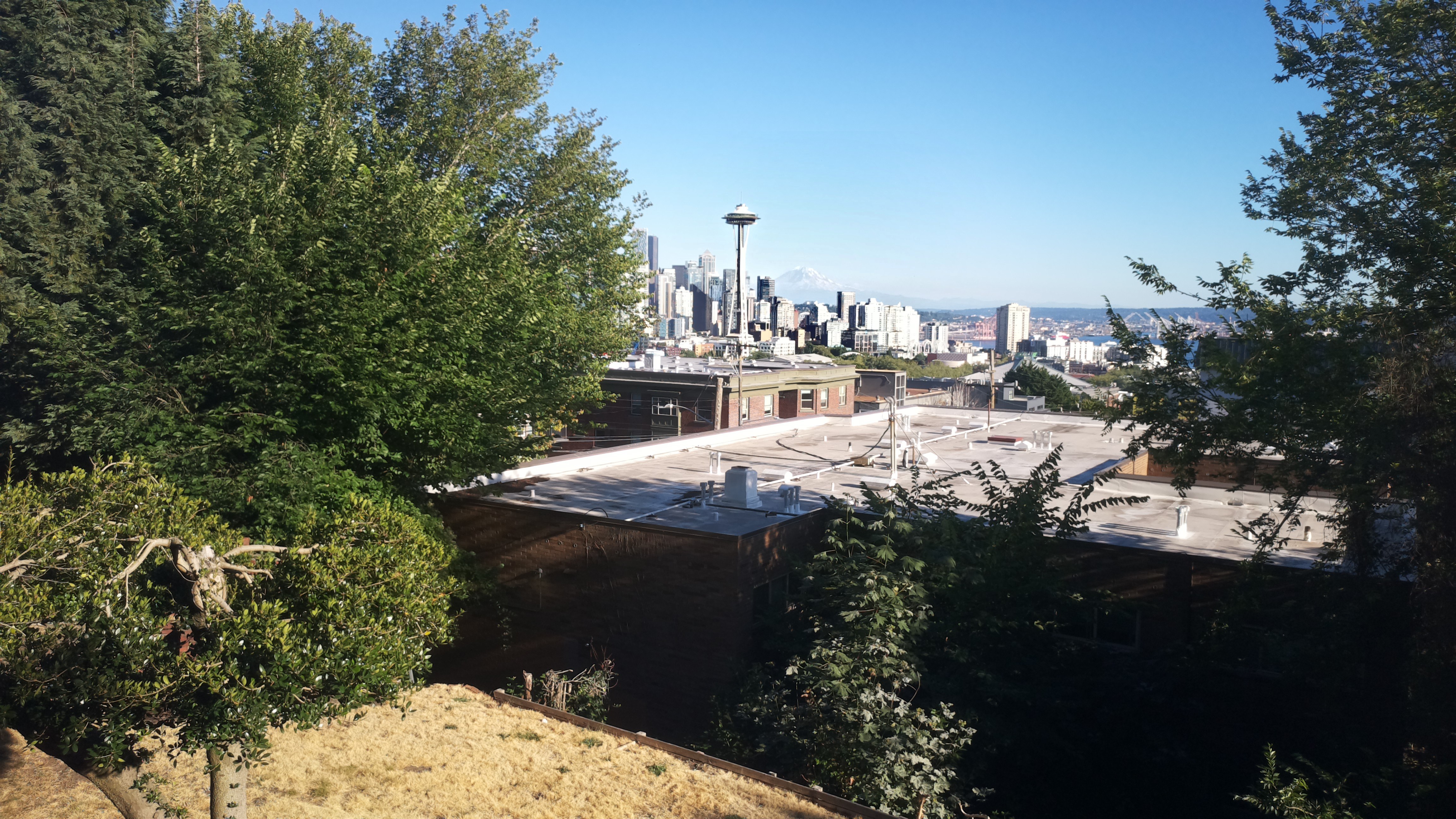Mt. Rainier from Seattle — Thursday, July 30