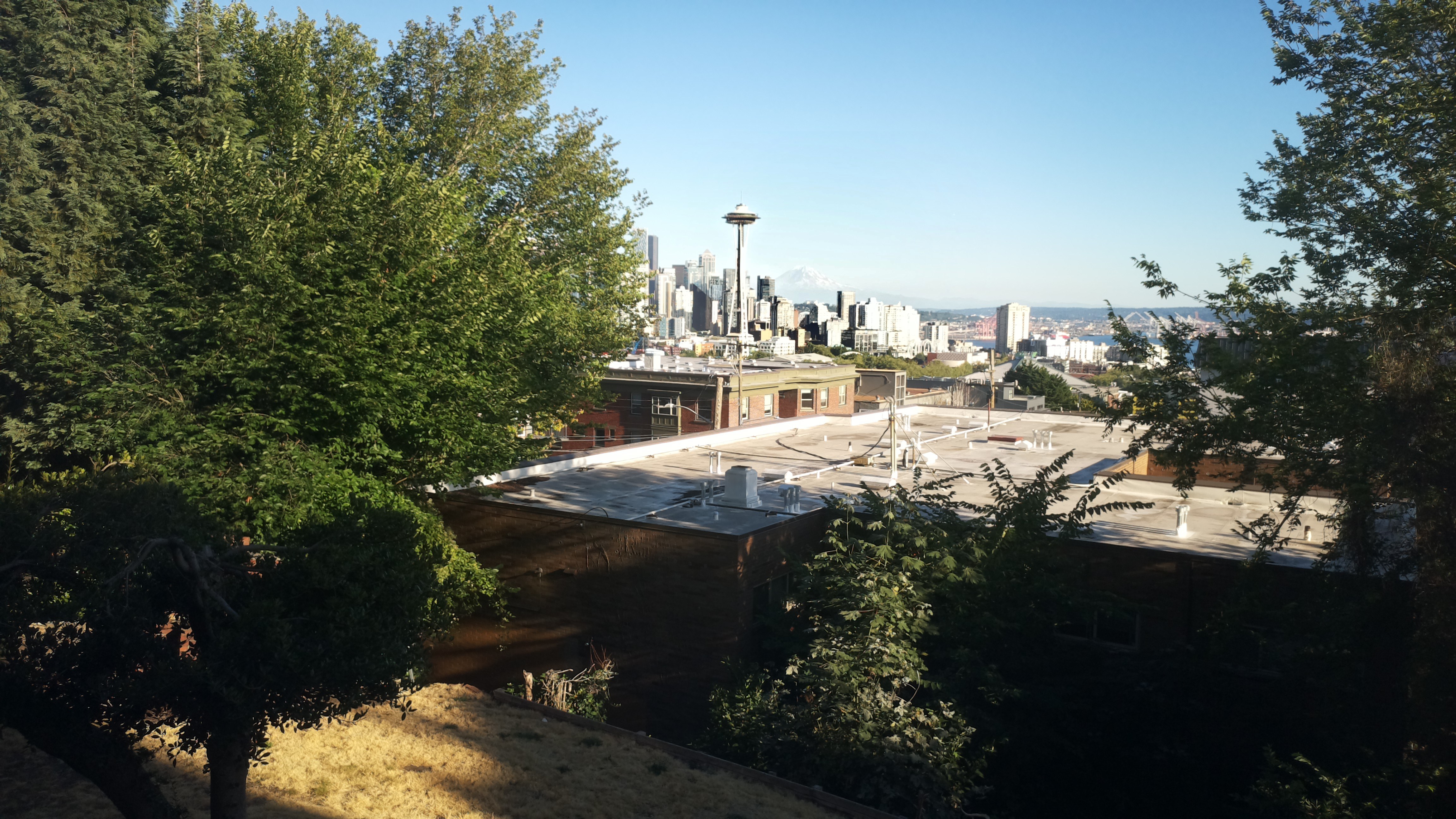 Mt. Rainier from Seattle — Thursday, July 30