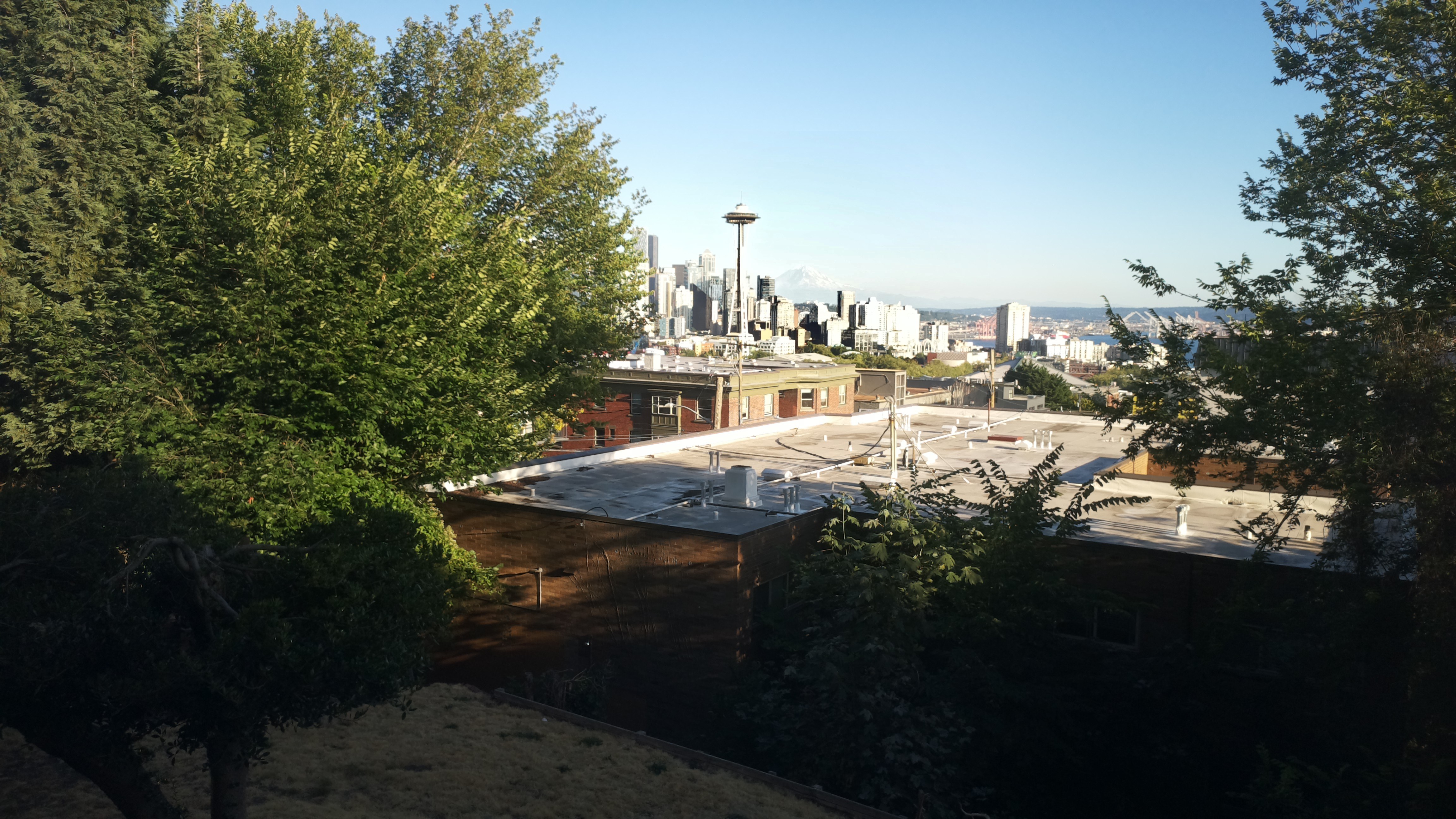 Mt. Rainier from Seattle — Thursday, July 30