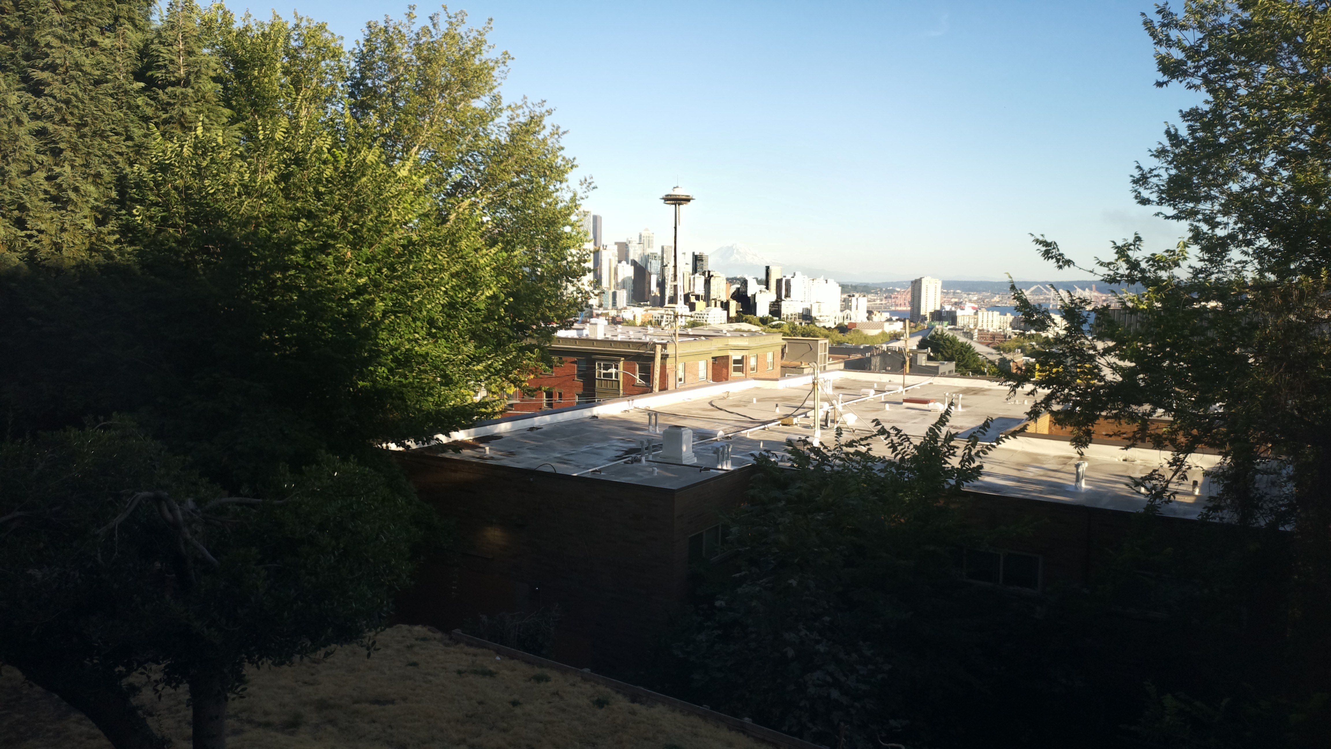Mt. Rainier from Seattle — Thursday, July 30