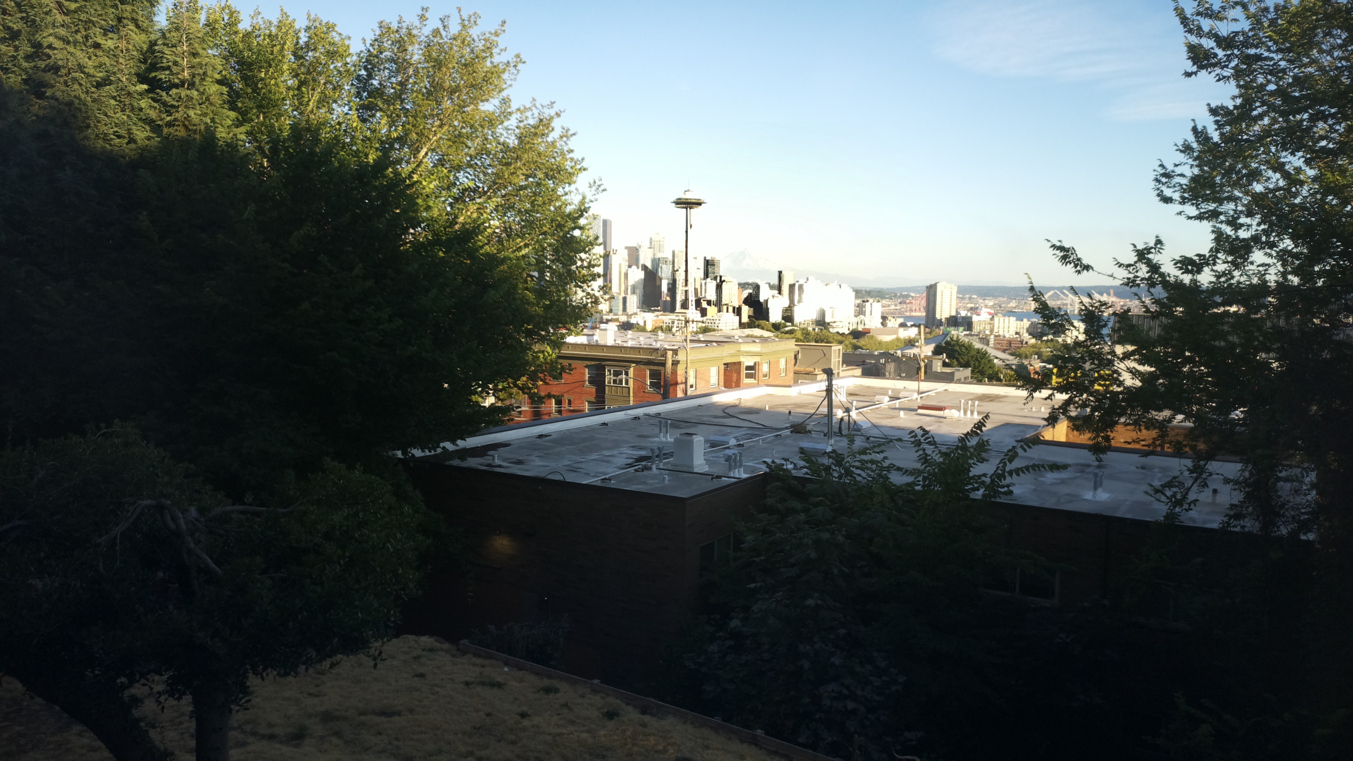 Mt. Rainier from Seattle — Thursday, July 30