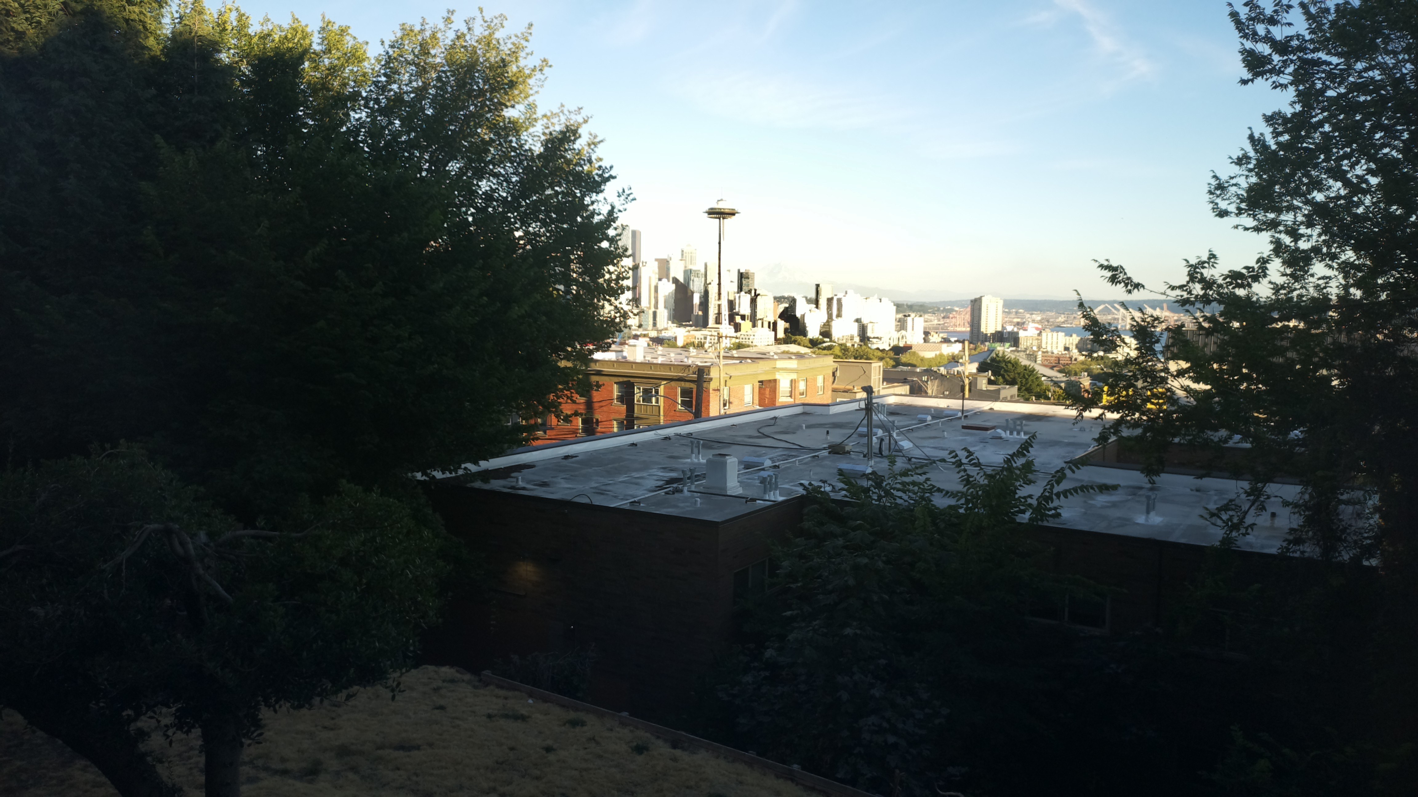 Mt. Rainier from Seattle — Thursday, July 30