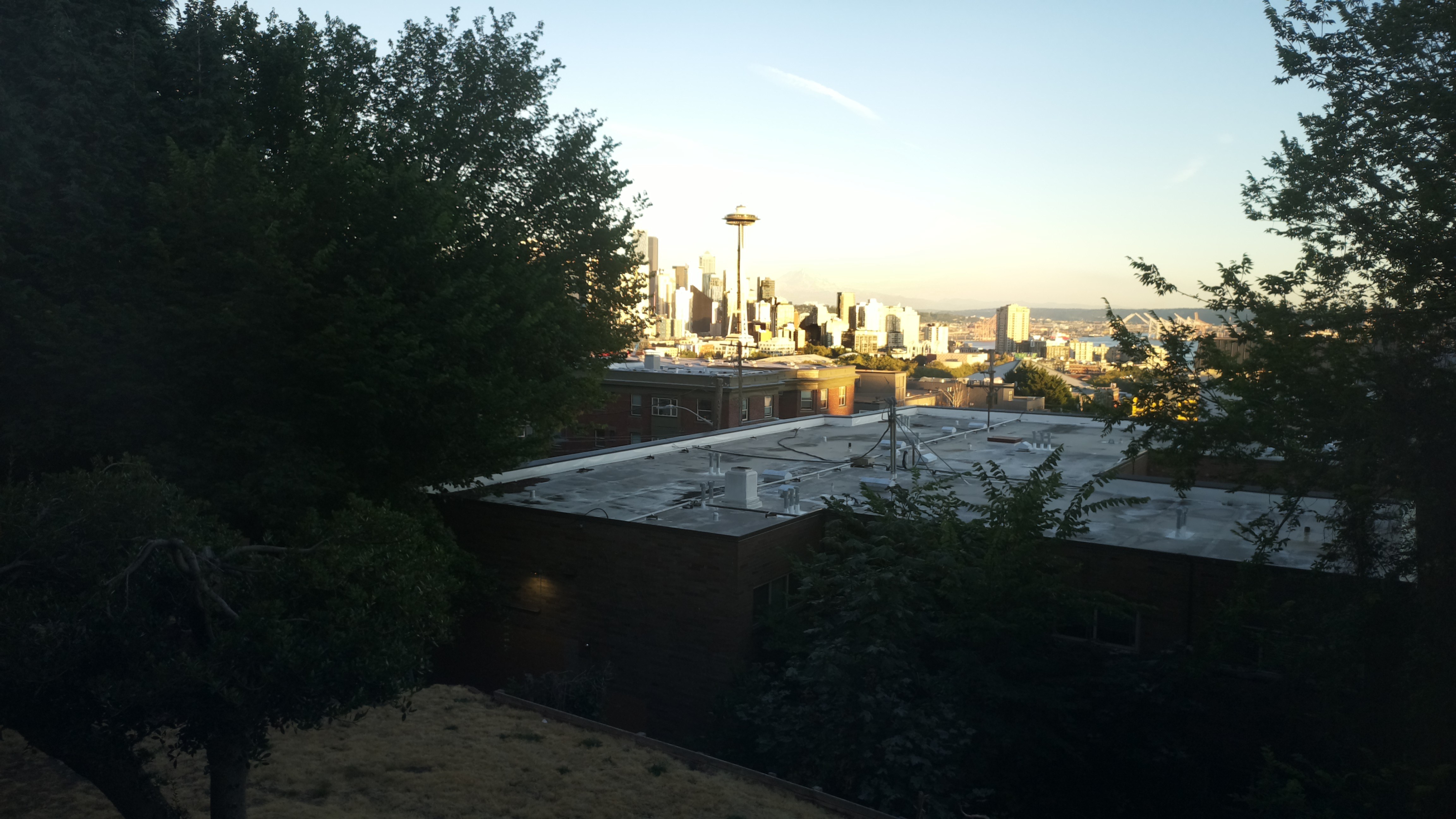 Mt. Rainier from Seattle — Thursday, July 30