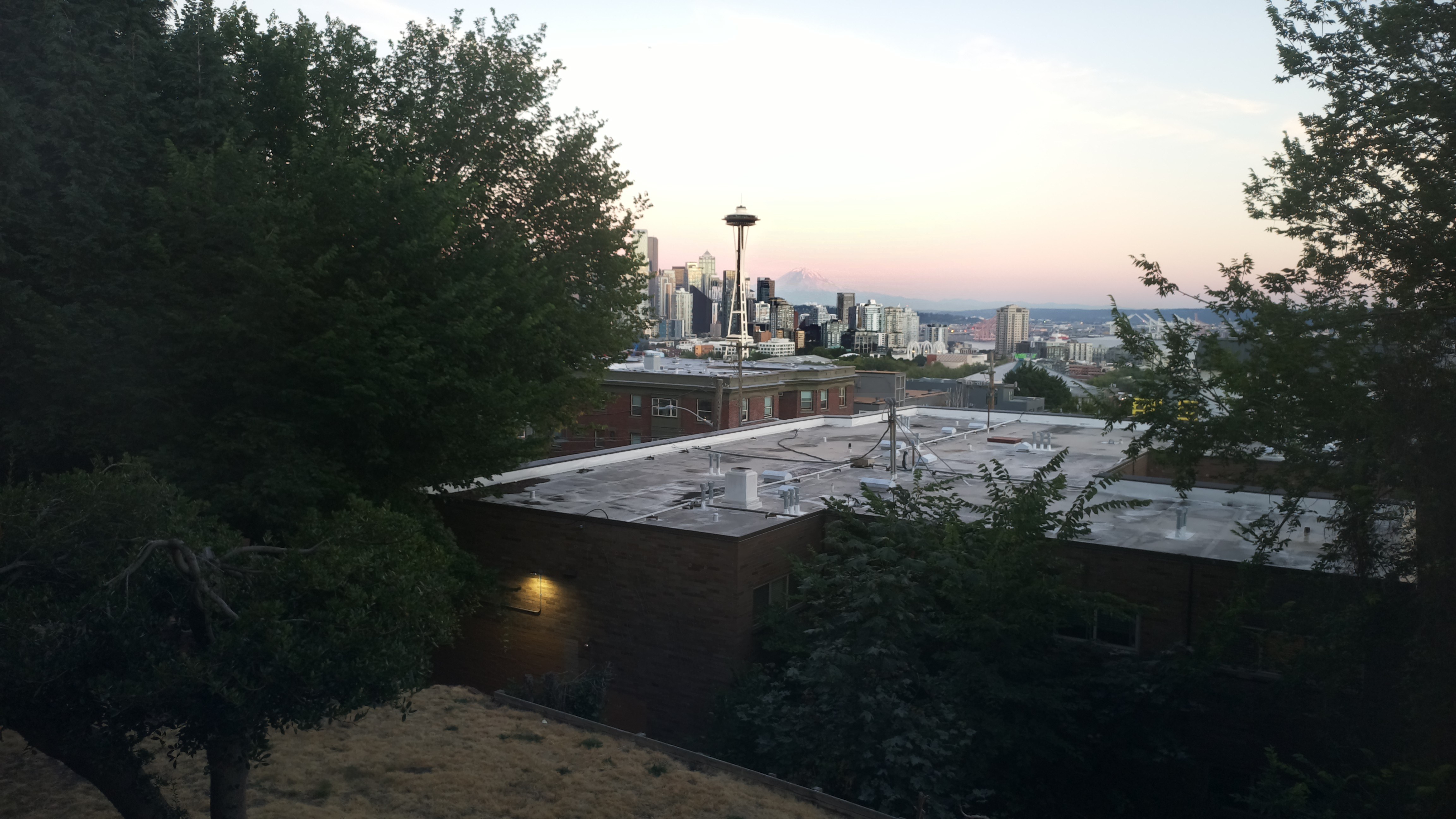 Mt. Rainier from Seattle — Thursday, July 30