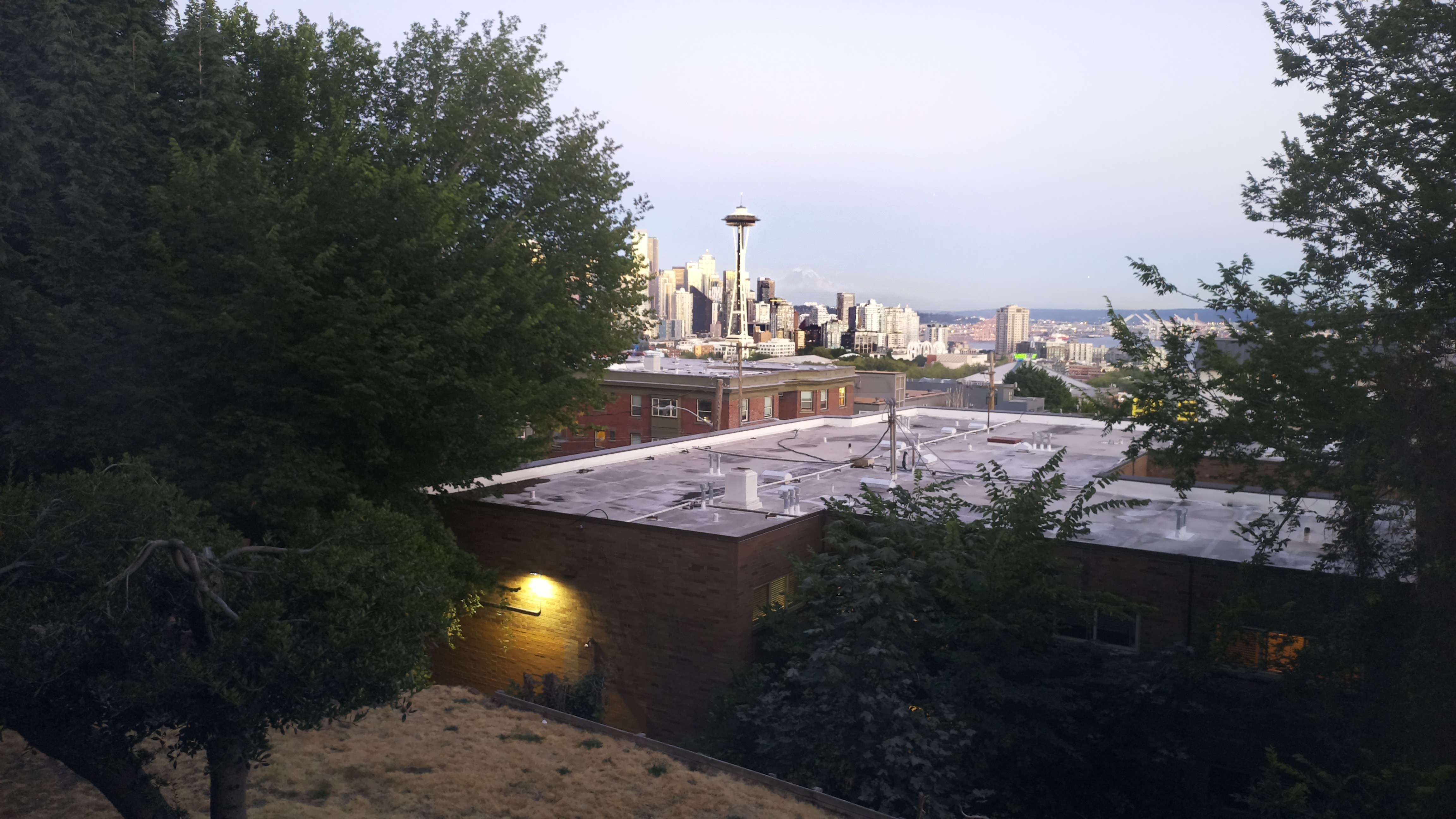 Mt. Rainier from Seattle — Thursday, July 30