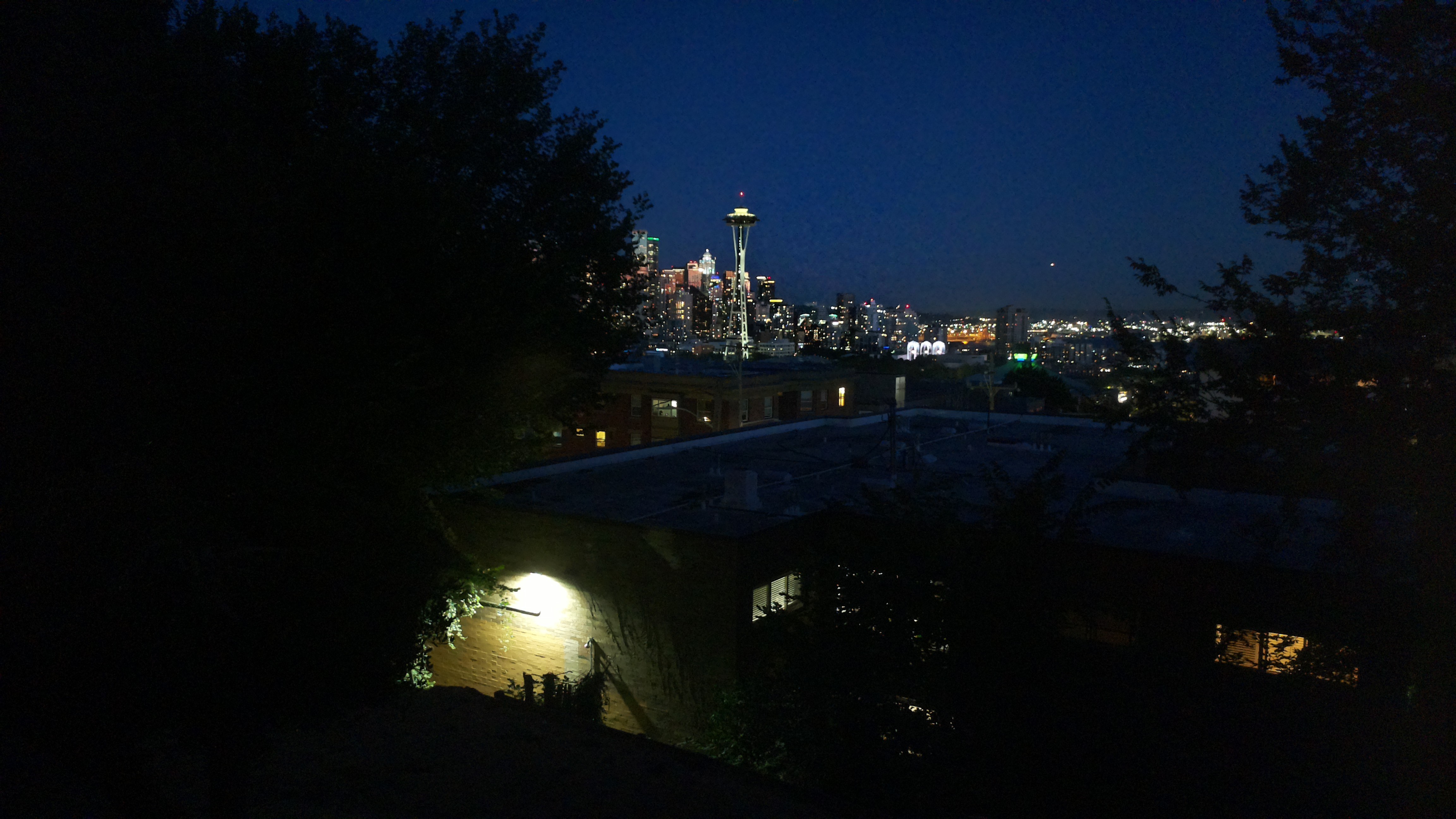 Mt. Rainier from Seattle — Thursday, July 30