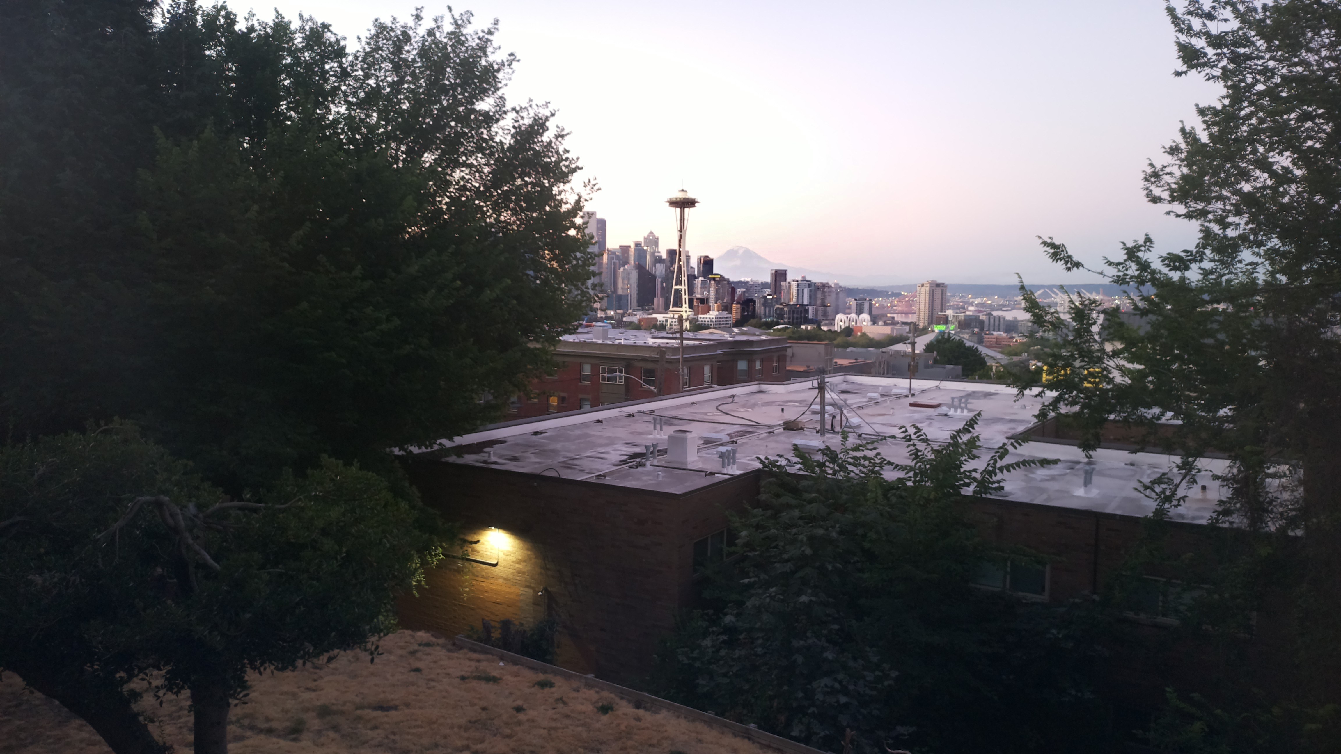 Mt. Rainier from Seattle — Friday, July 31
