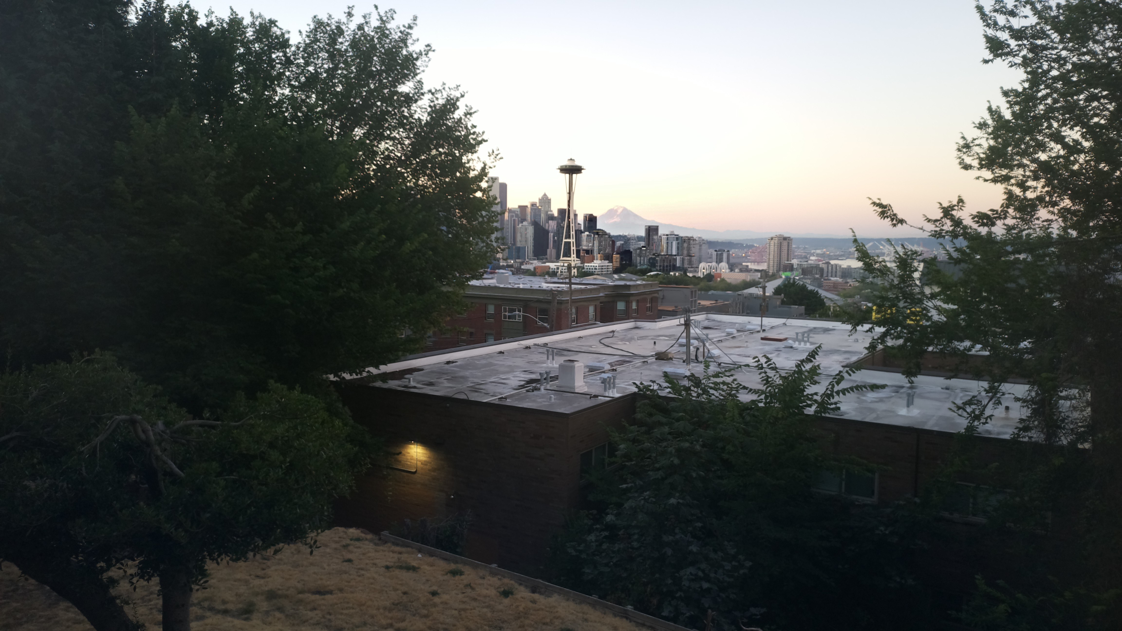 Mt. Rainier from Seattle — Friday, July 31