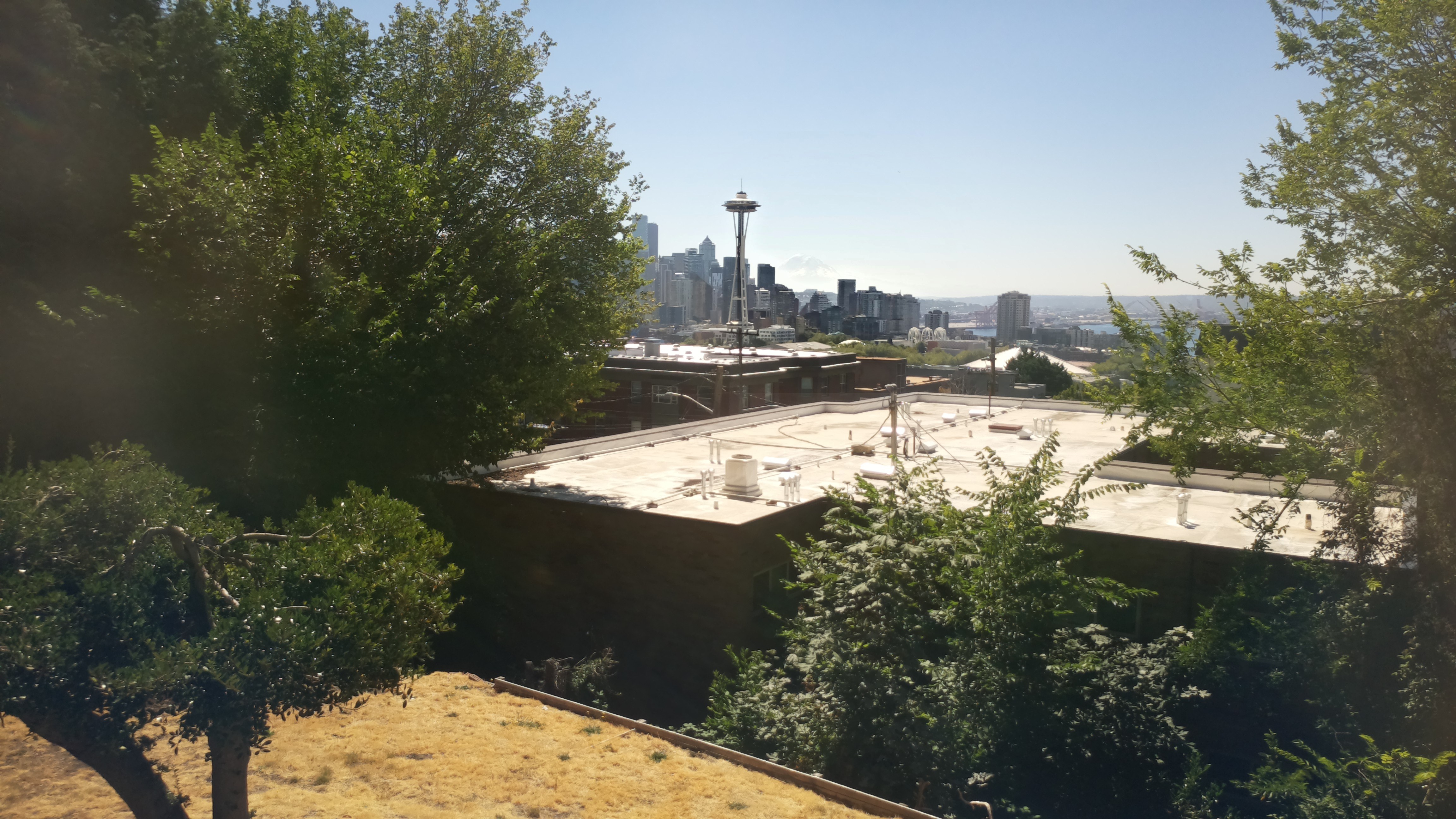 Mt. Rainier from Seattle — Friday, July 31