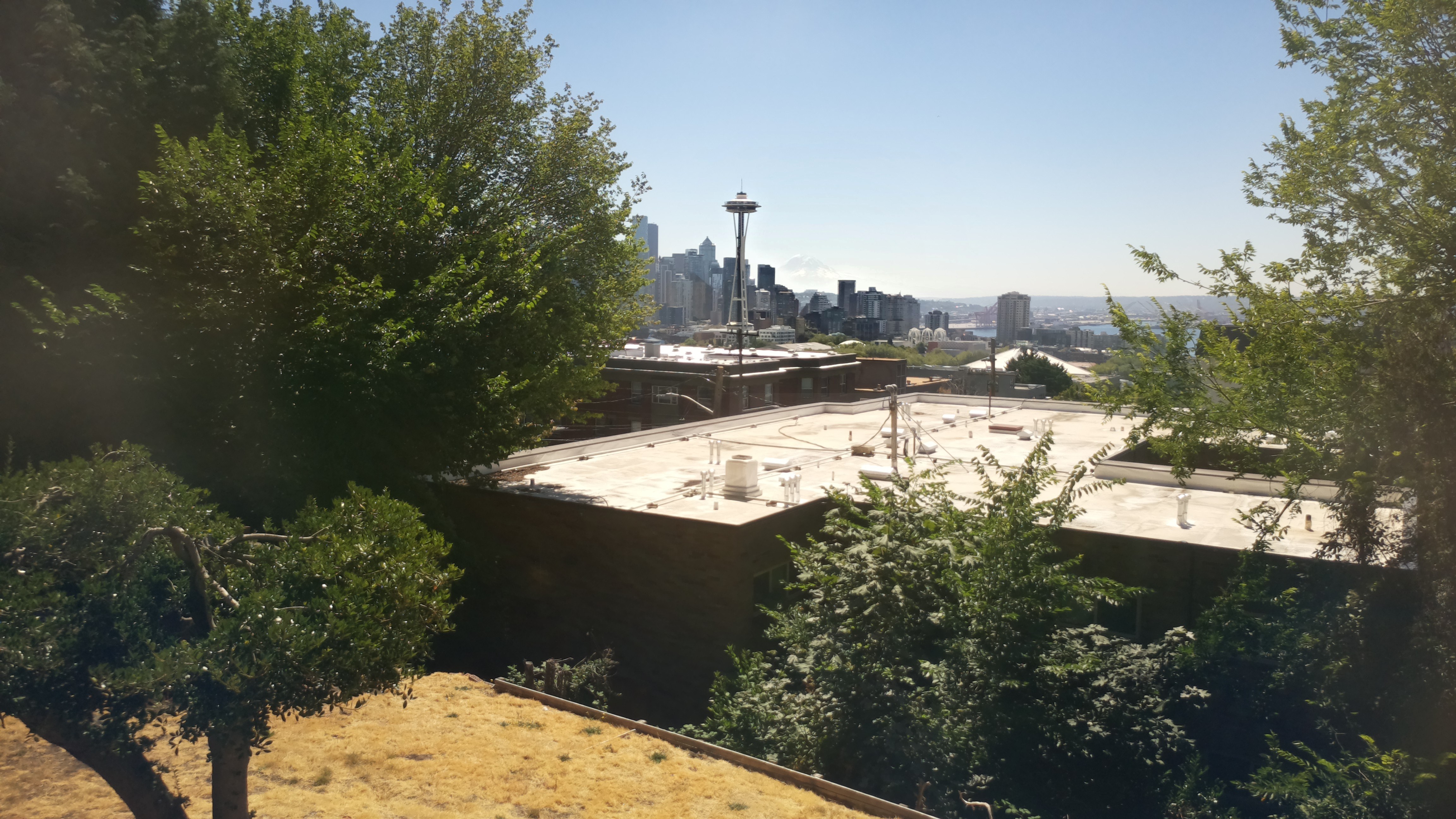 Mt. Rainier from Seattle — Friday, July 31