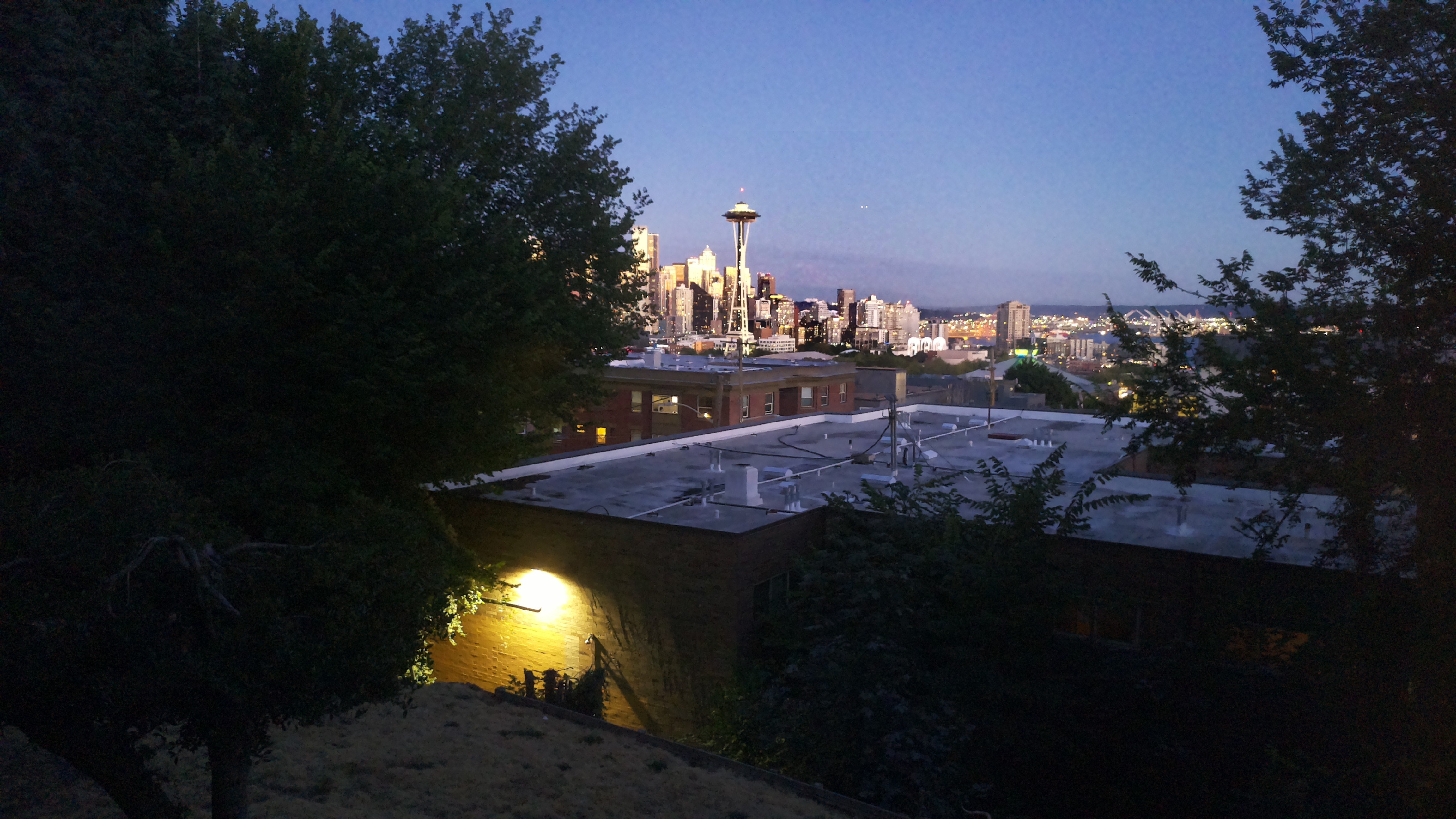 Mt. Rainier from Seattle — Friday, July 31