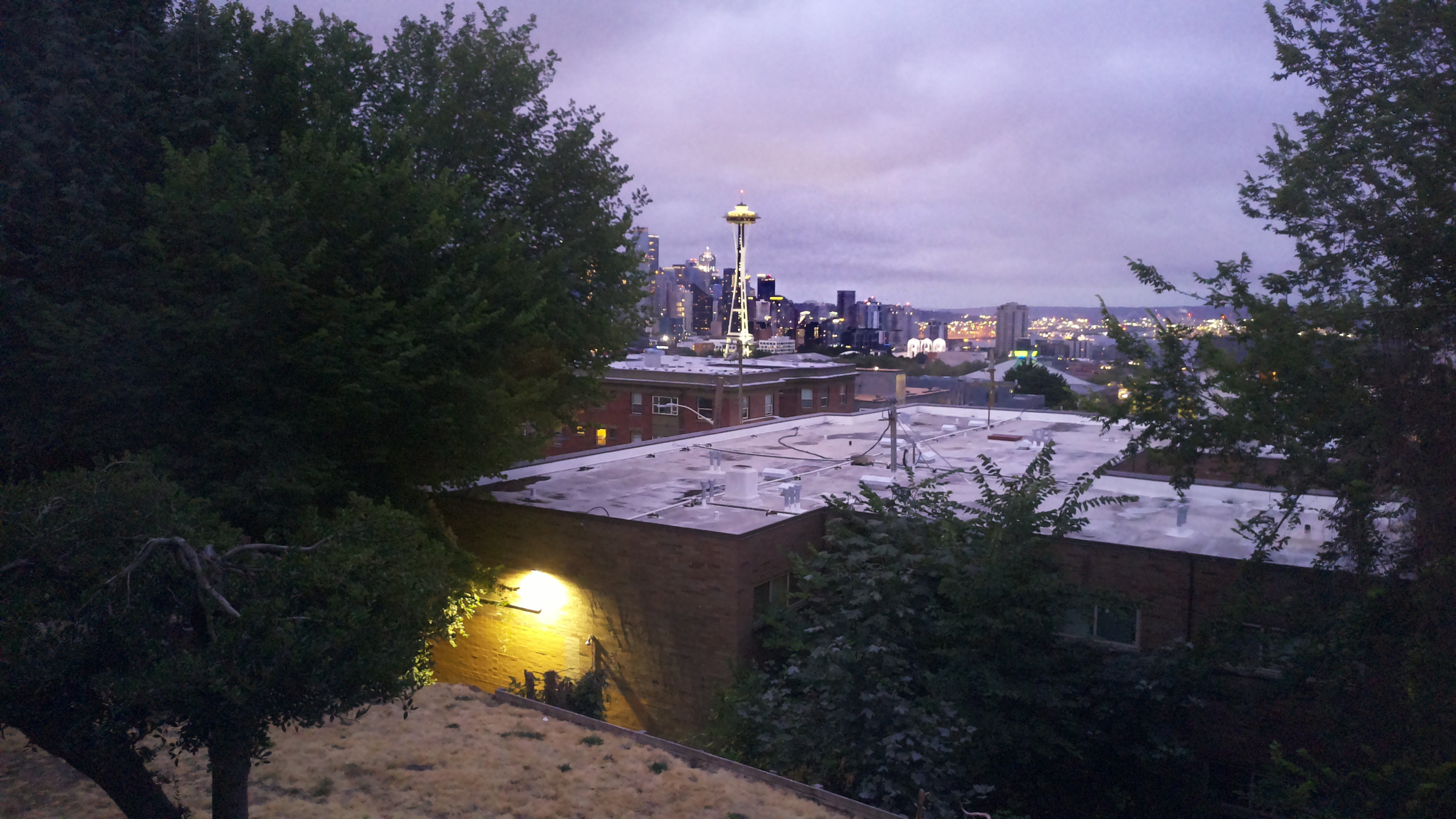 Mt. Rainier from Seattle — Sunday, August 2