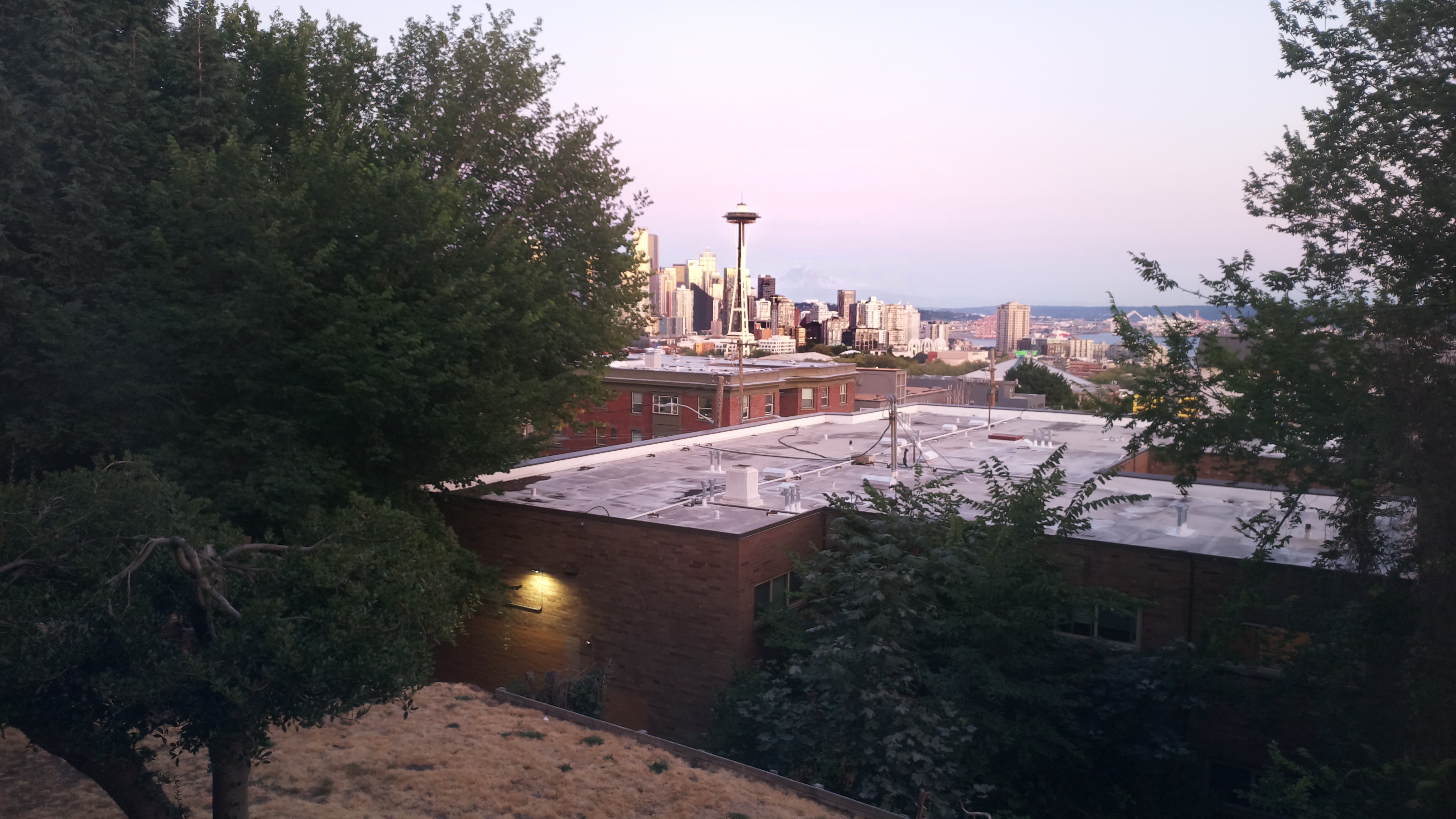 Mt. Rainier from Seattle — Sunday, August 2