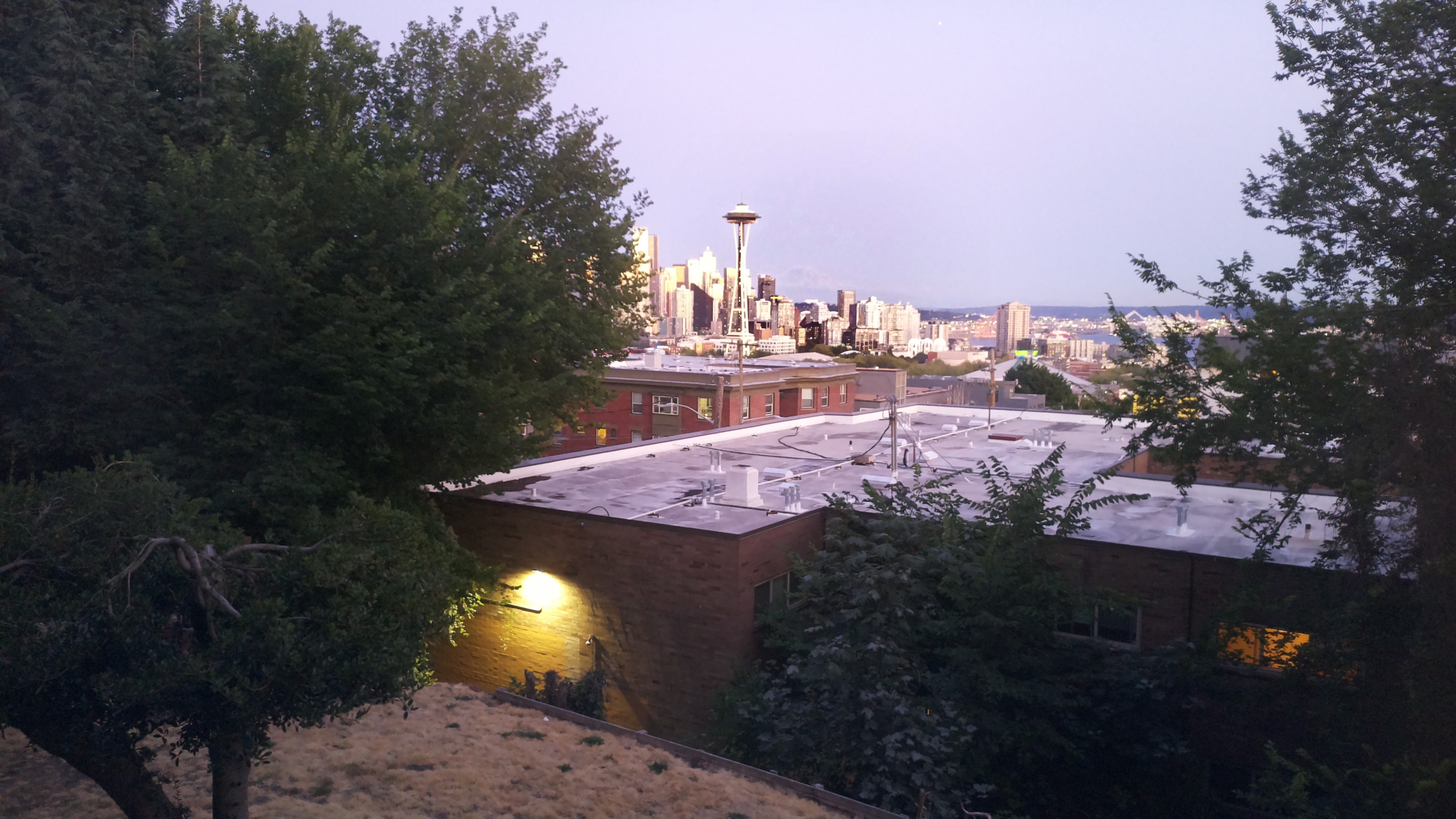 Mt. Rainier from Seattle — Sunday, August 2