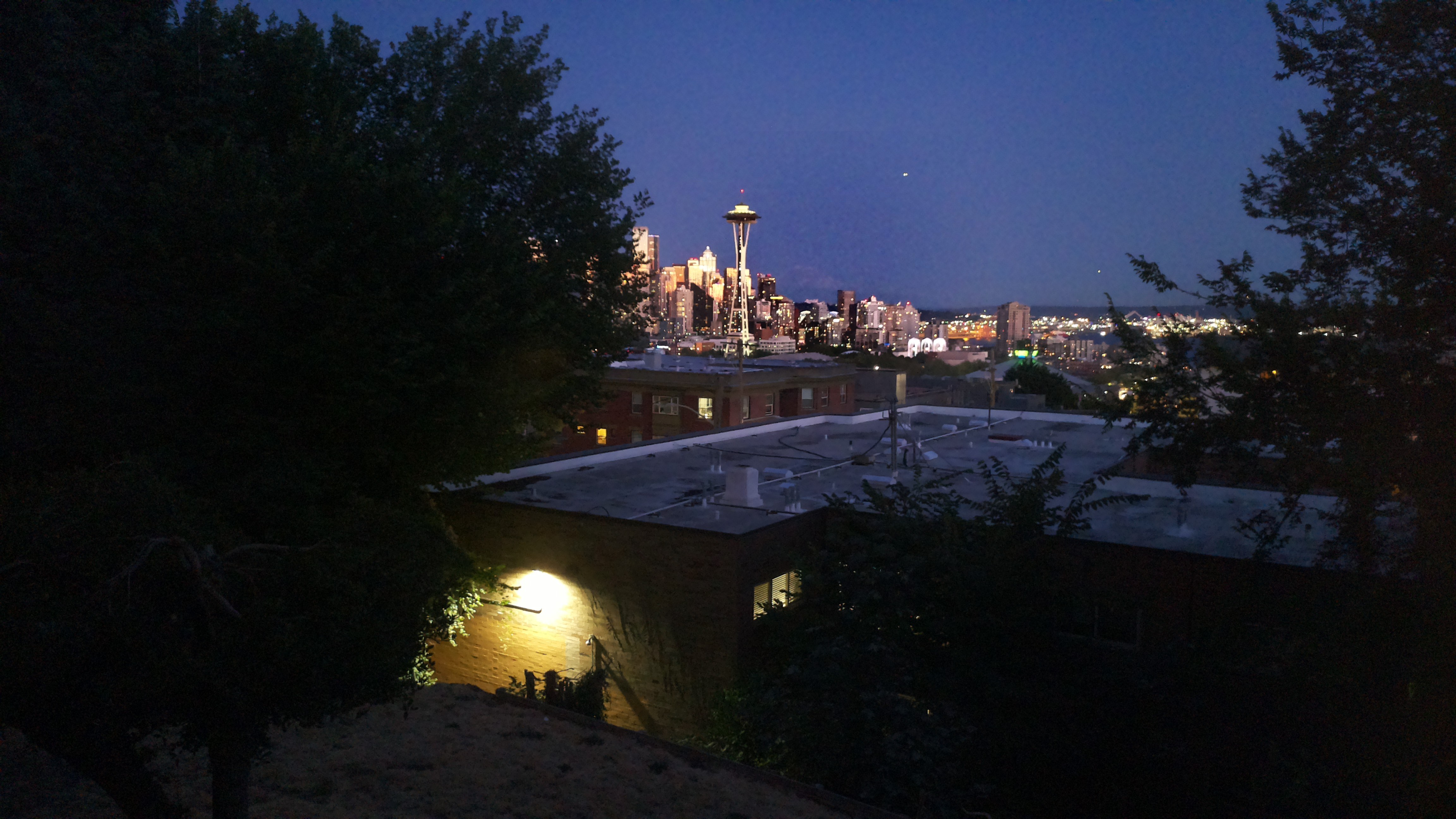 Mt. Rainier from Seattle — Sunday, August 2