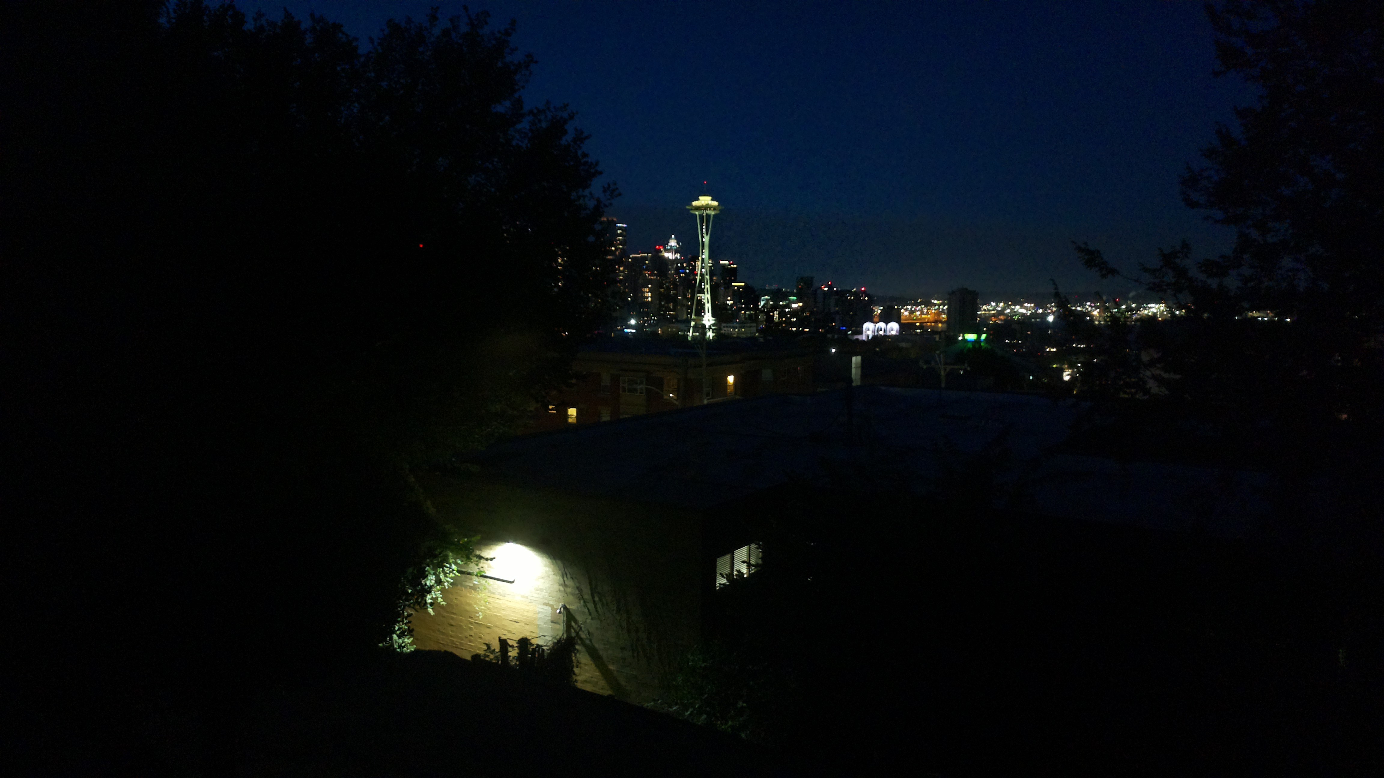 Mt. Rainier from Seattle — Monday, August 3
