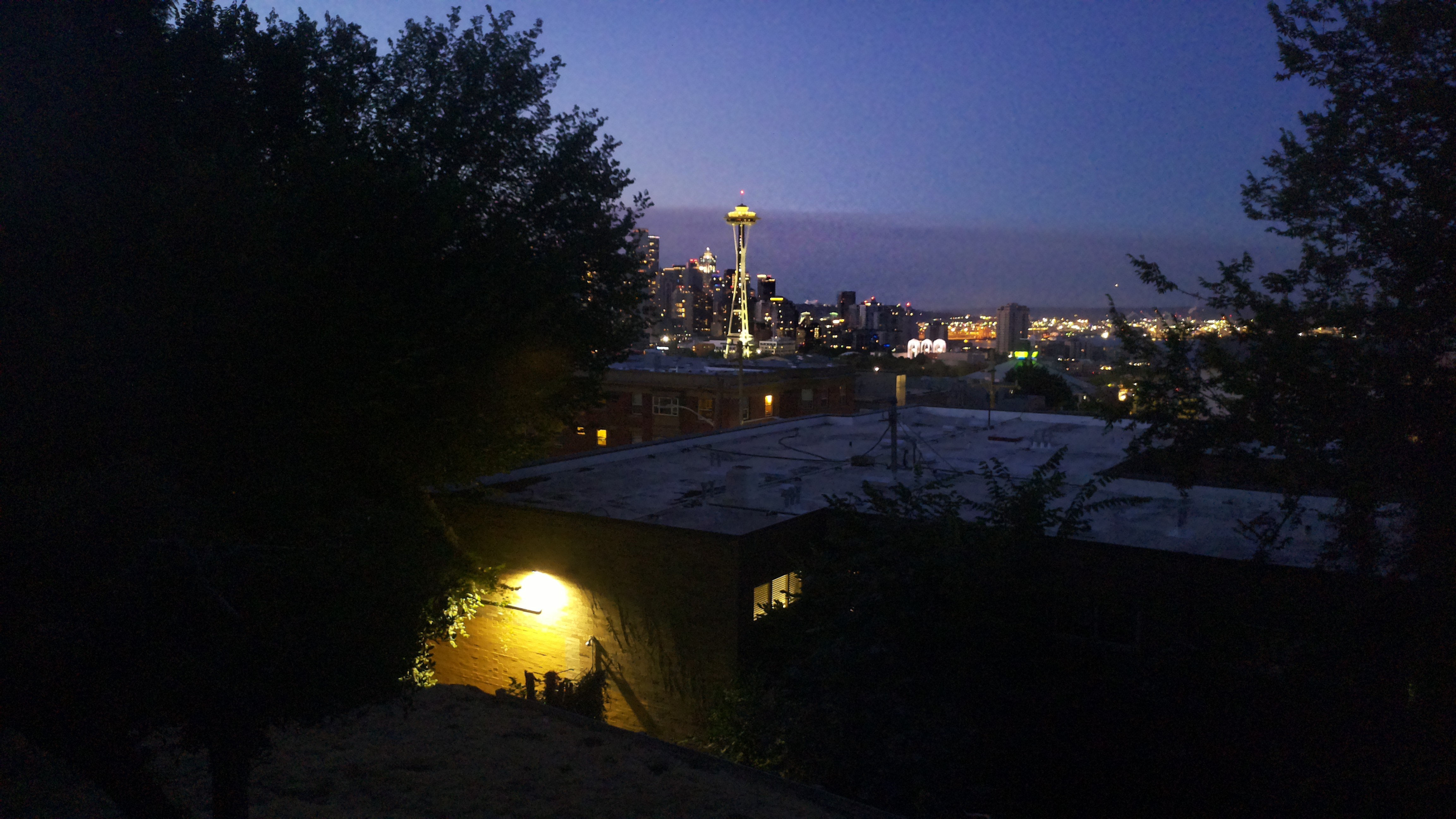 Mt. Rainier from Seattle — Monday, August 3