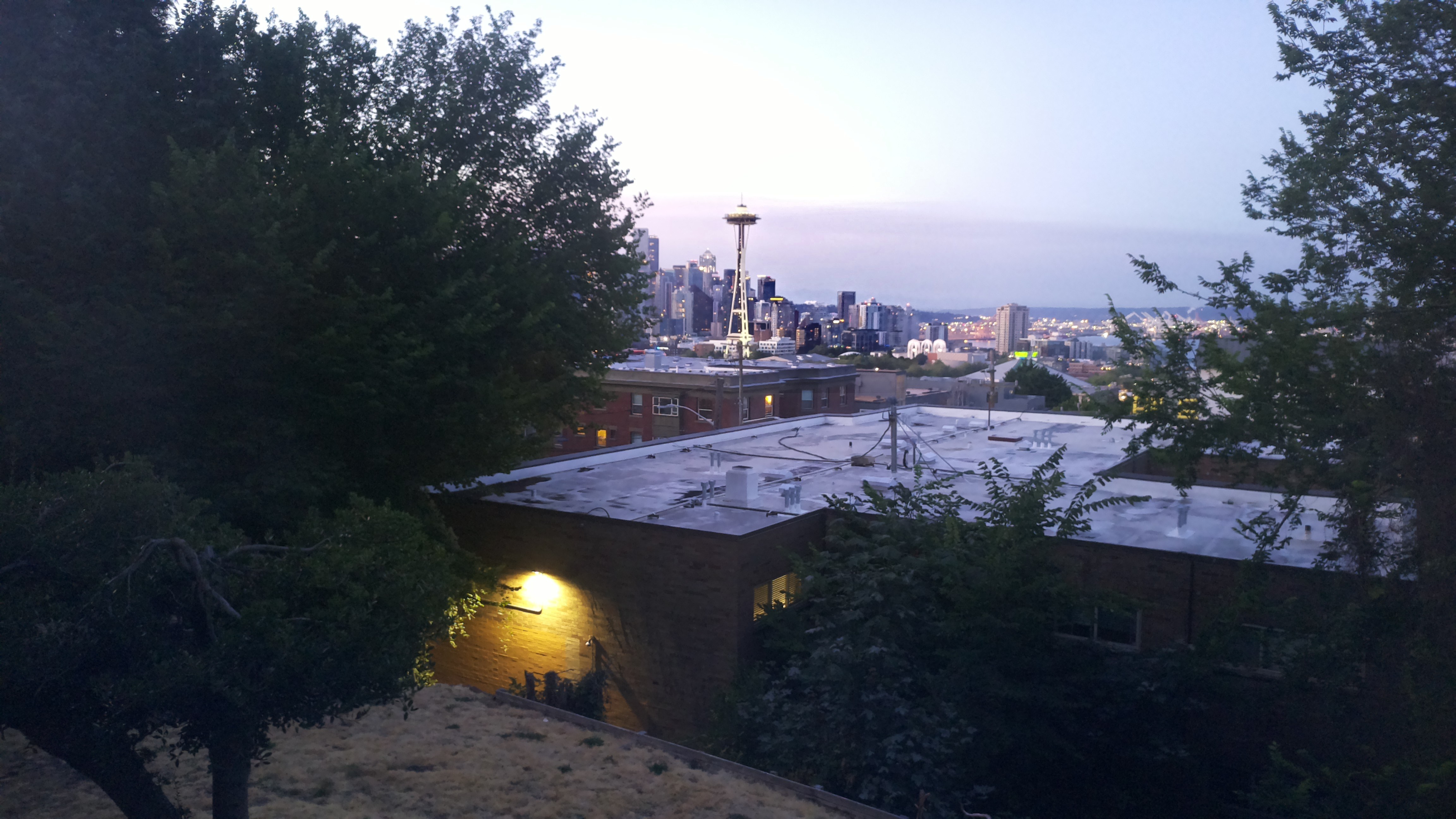 Mt. Rainier from Seattle — Monday, August 3