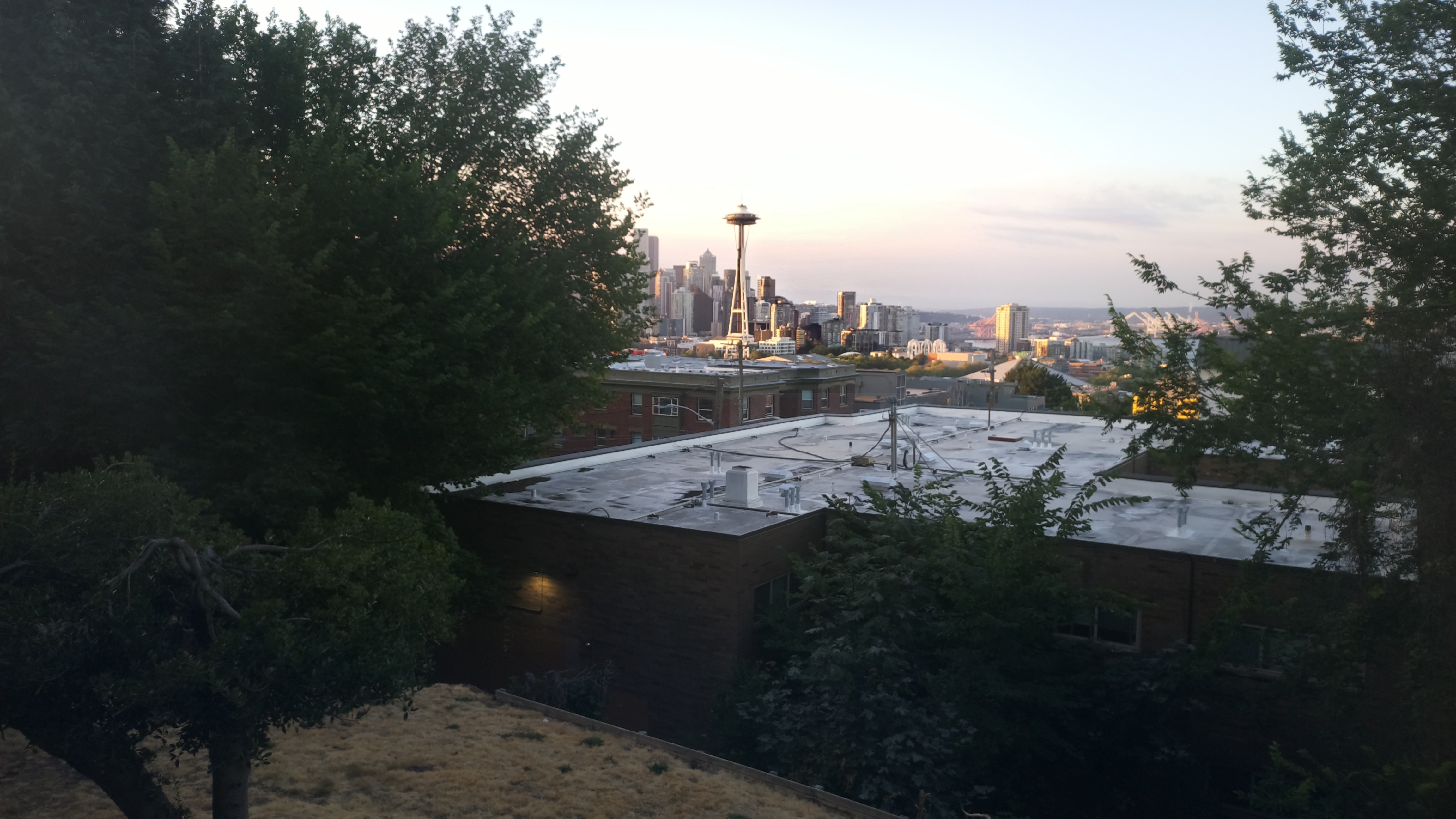 Mt. Rainier from Seattle — Monday, August 3