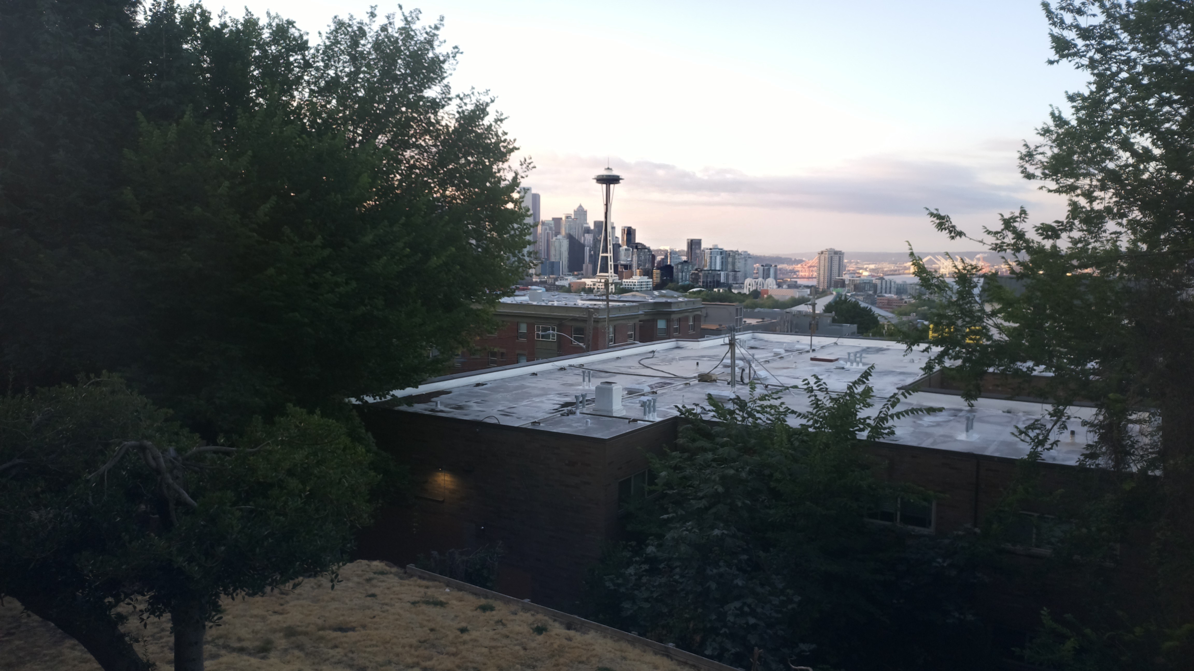 Mt. Rainier from Seattle — Monday, August 3