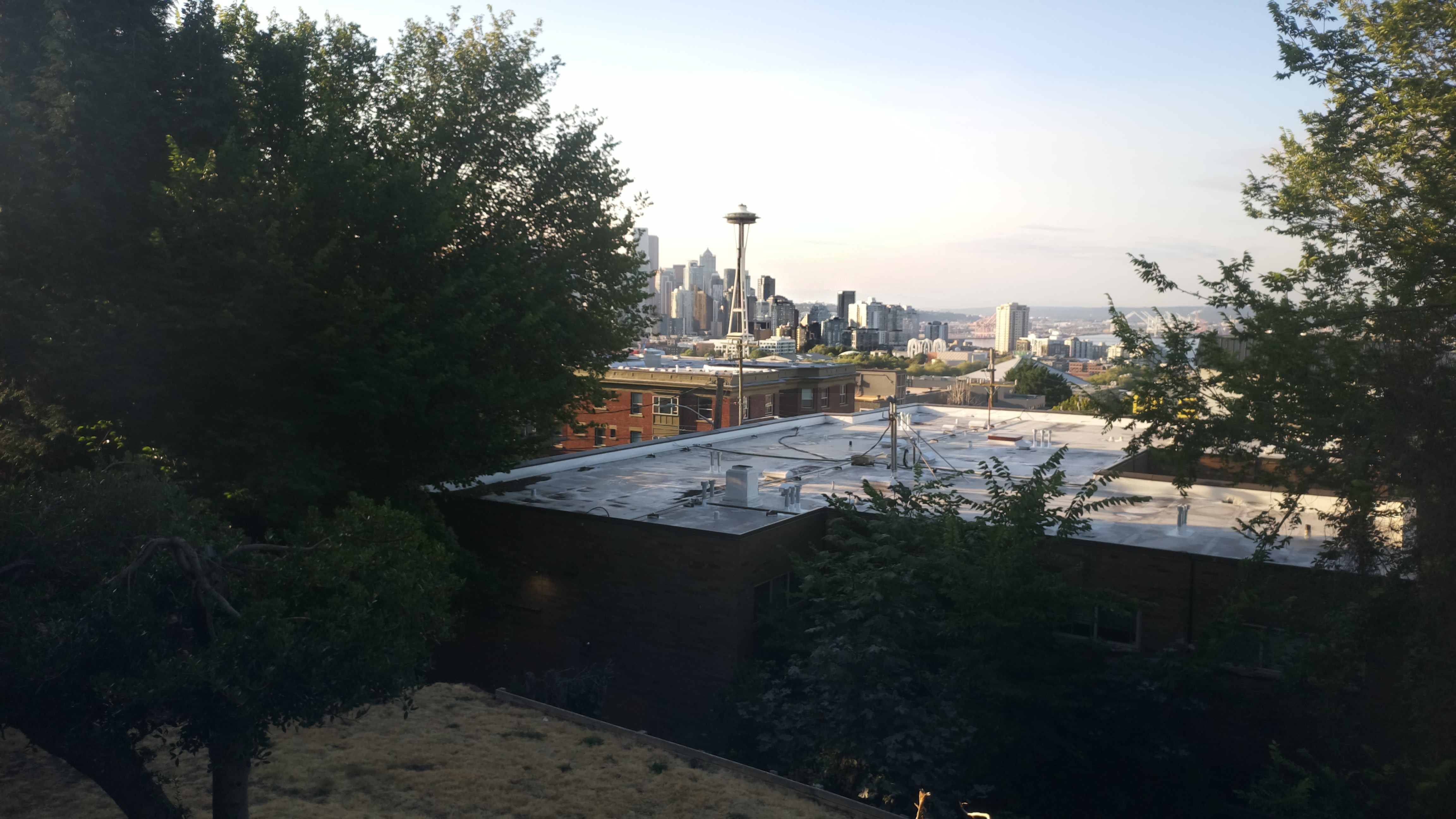 Mt. Rainier from Seattle — Monday, August 3