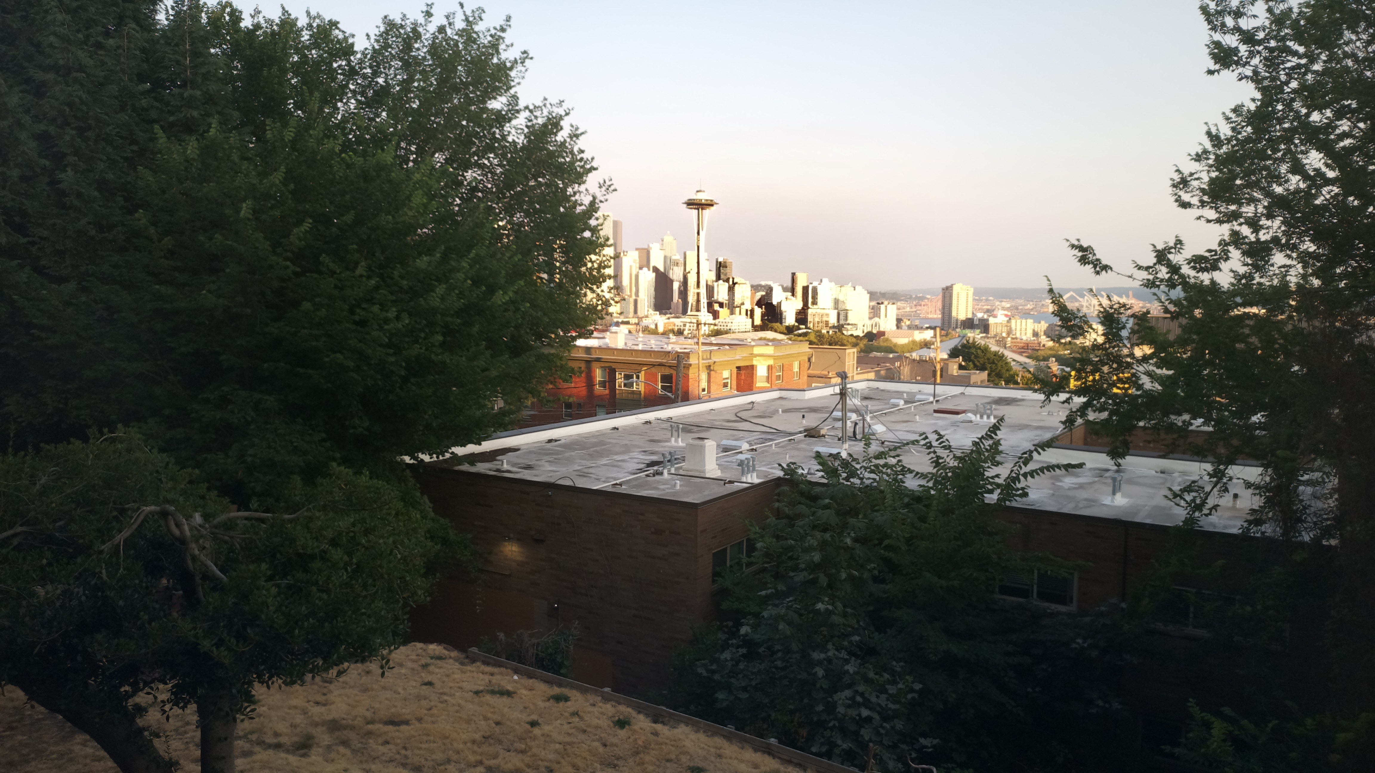 Mt. Rainier from Seattle — Monday, August 3