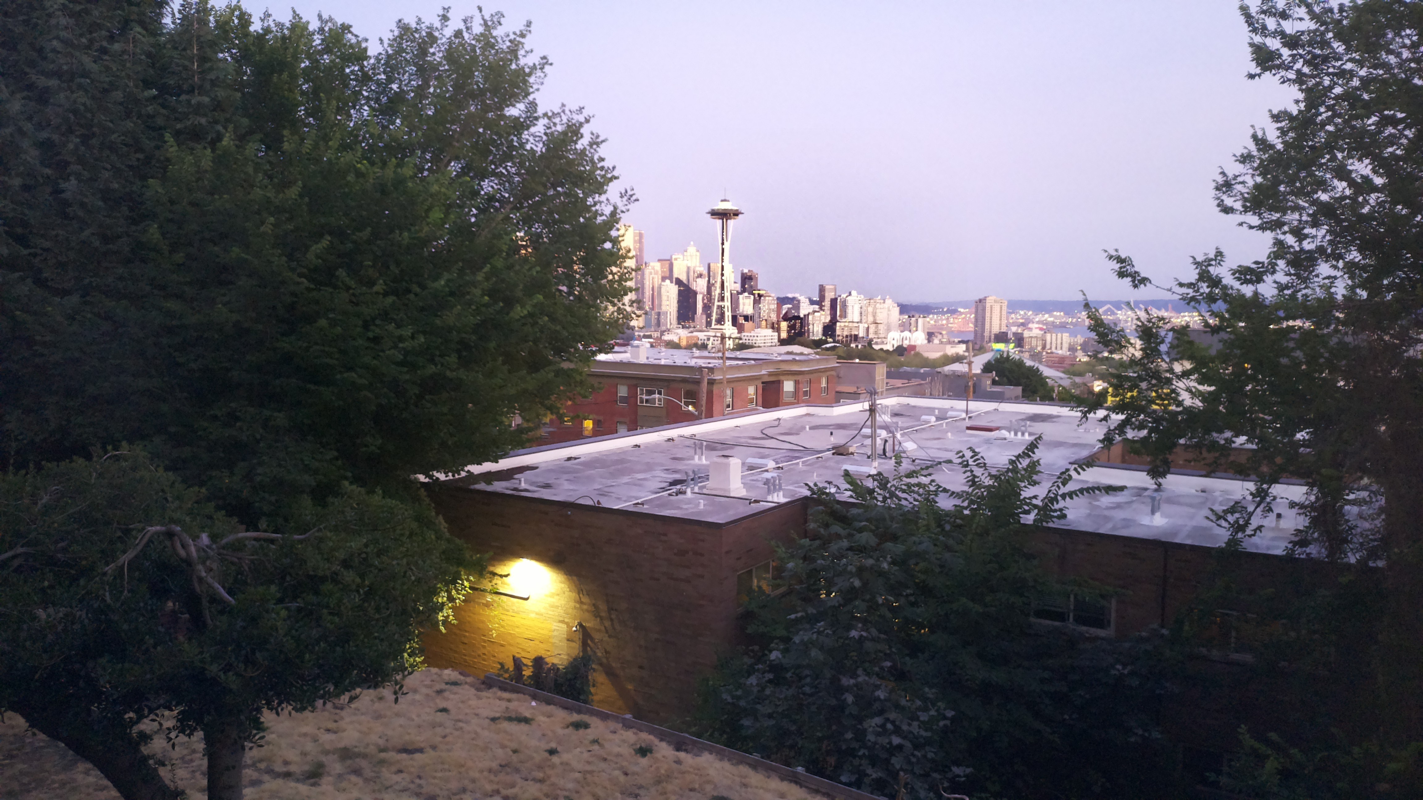 Mt. Rainier from Seattle — Monday, August 3