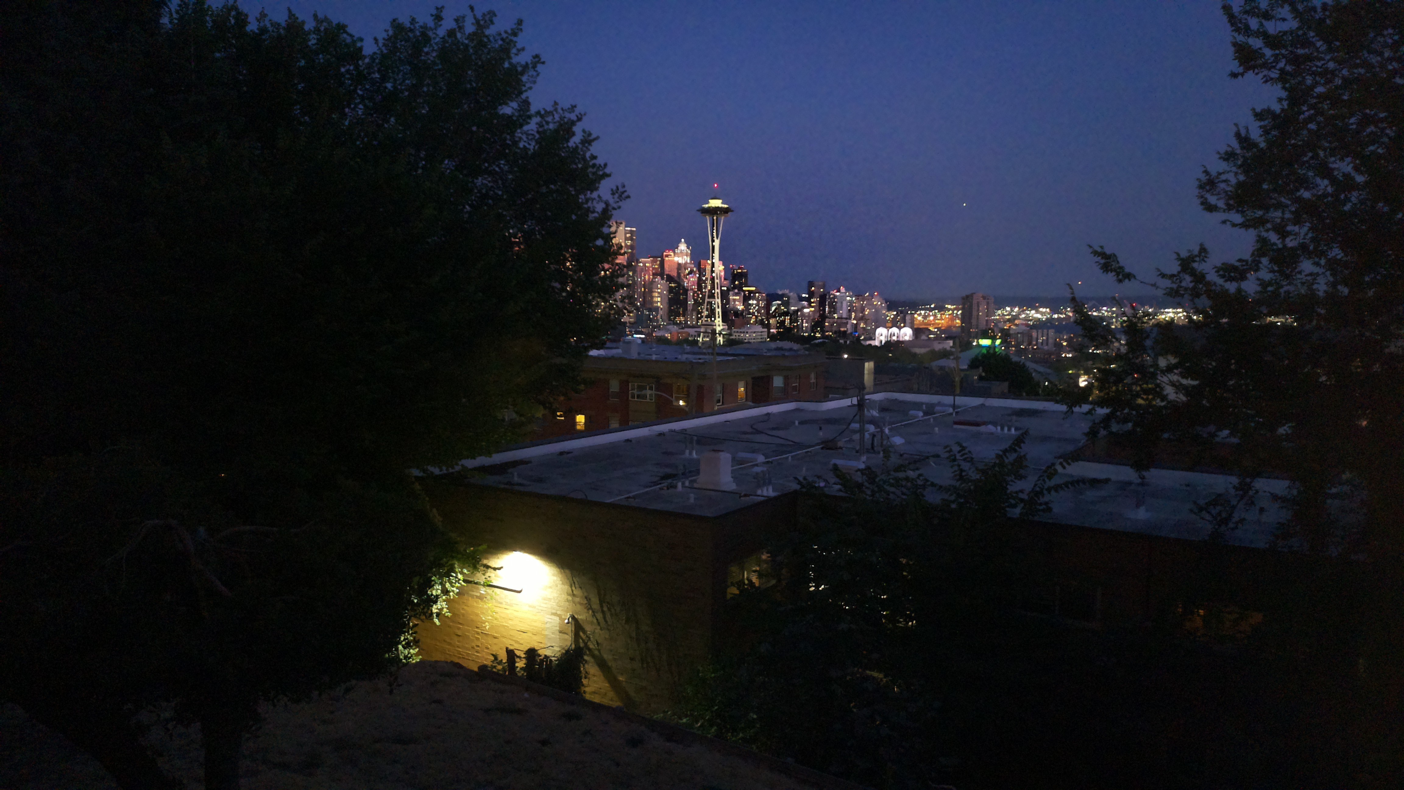 Mt. Rainier from Seattle — Monday, August 3
