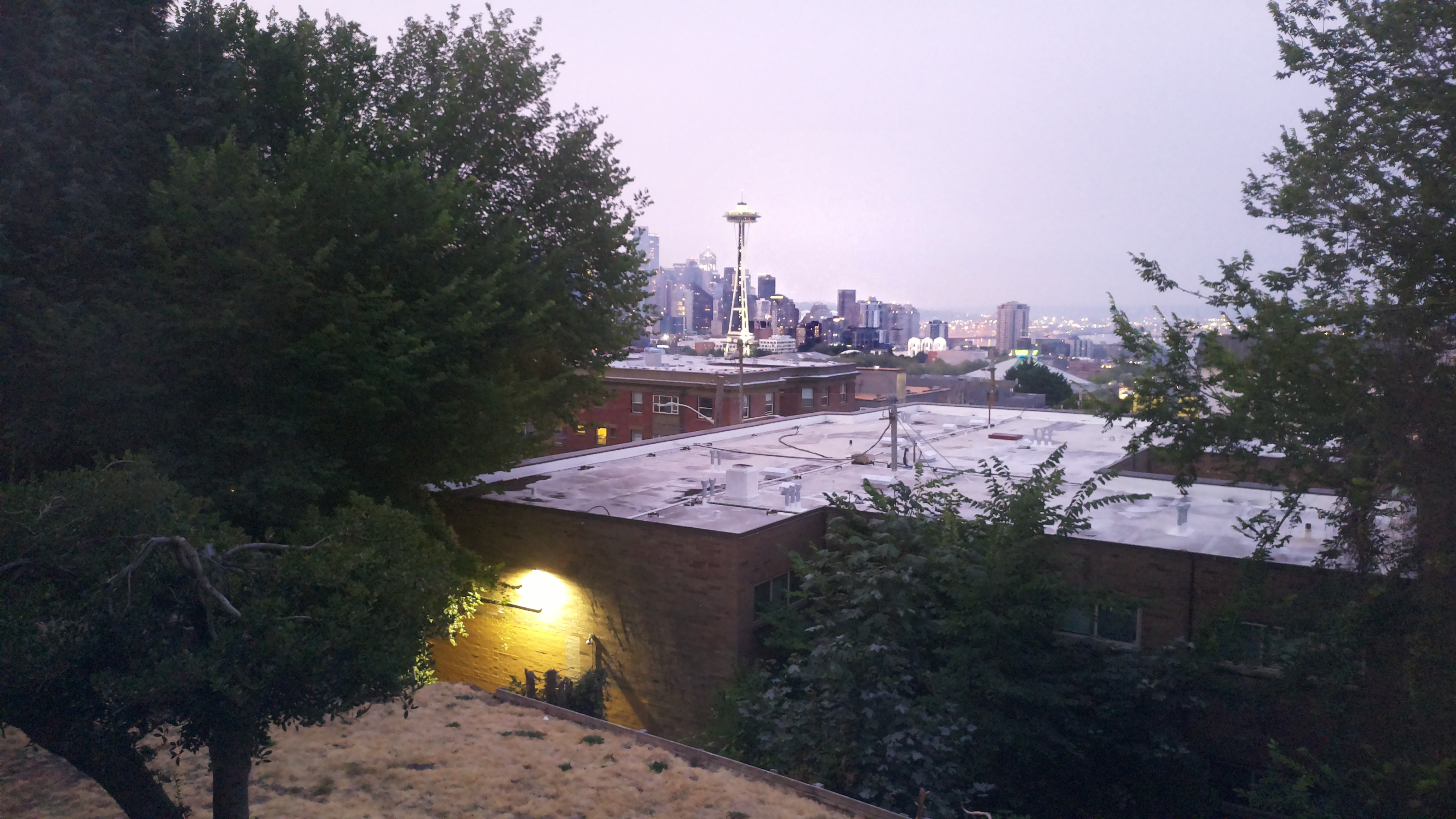 Mt. Rainier from Seattle — Tuesday, August 4
