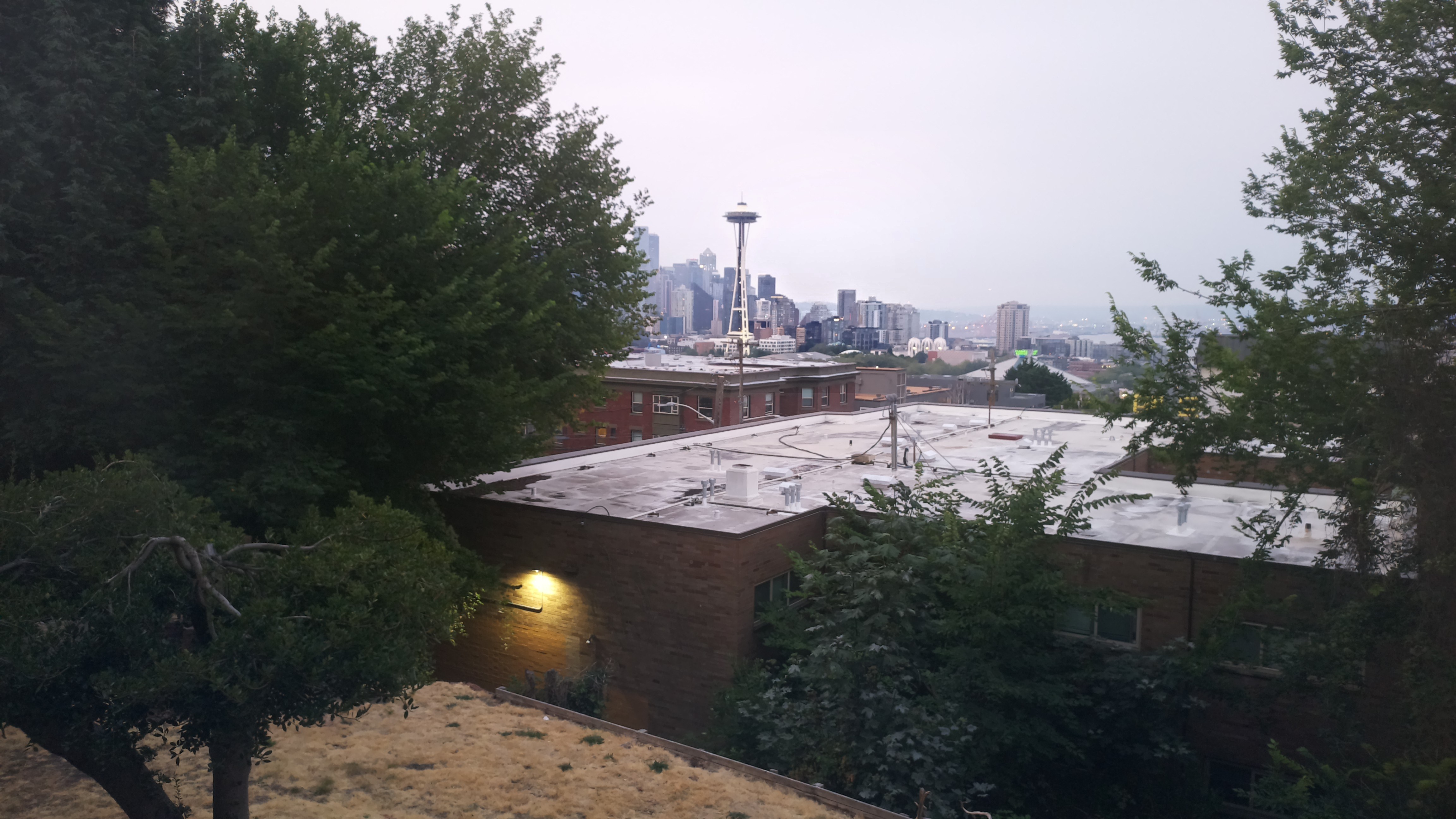 Mt. Rainier from Seattle — Tuesday, August 4