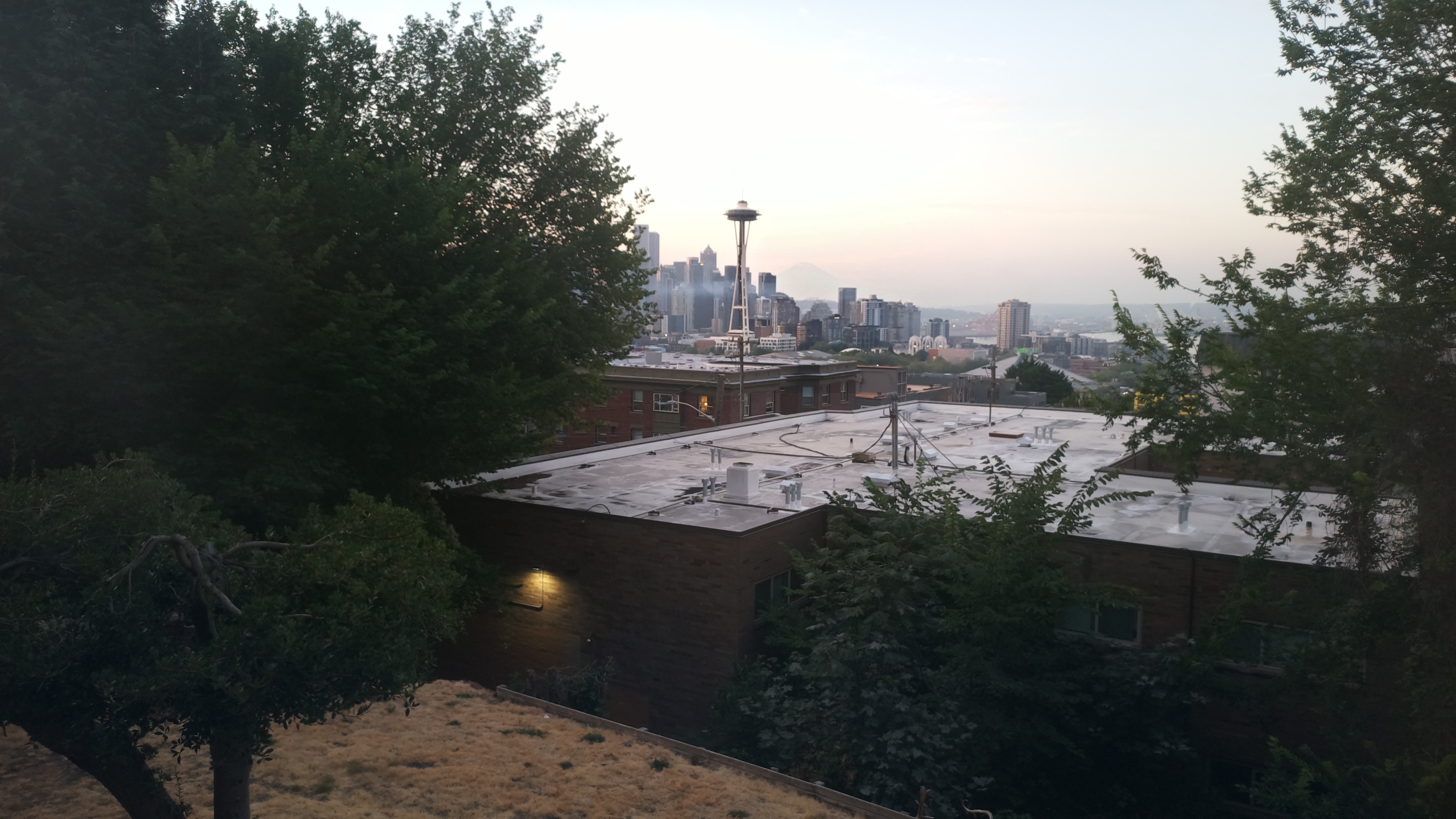 Mt. Rainier from Seattle — Saturday, August 8
