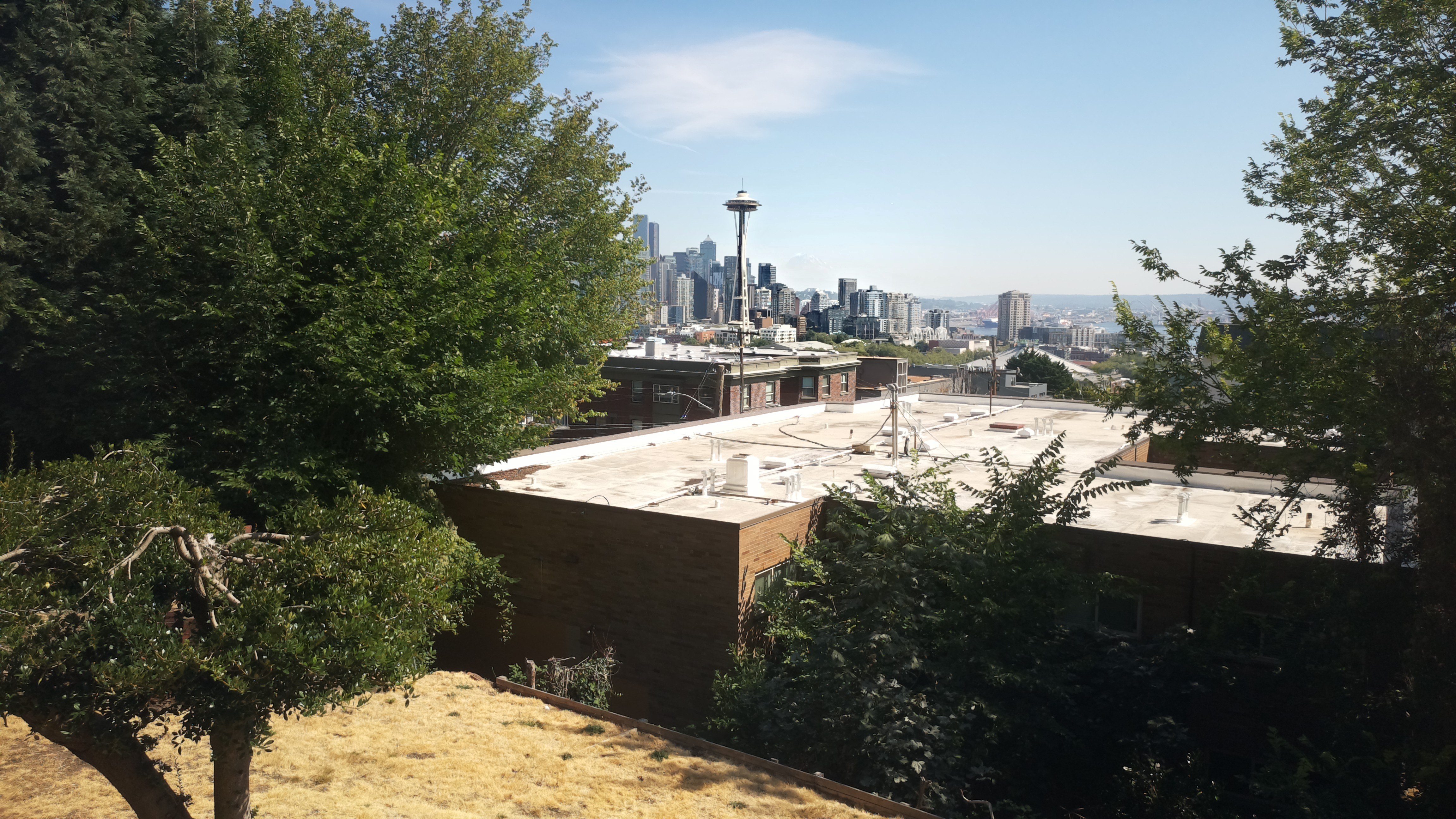 Mt. Rainier from Seattle — Saturday, August 8